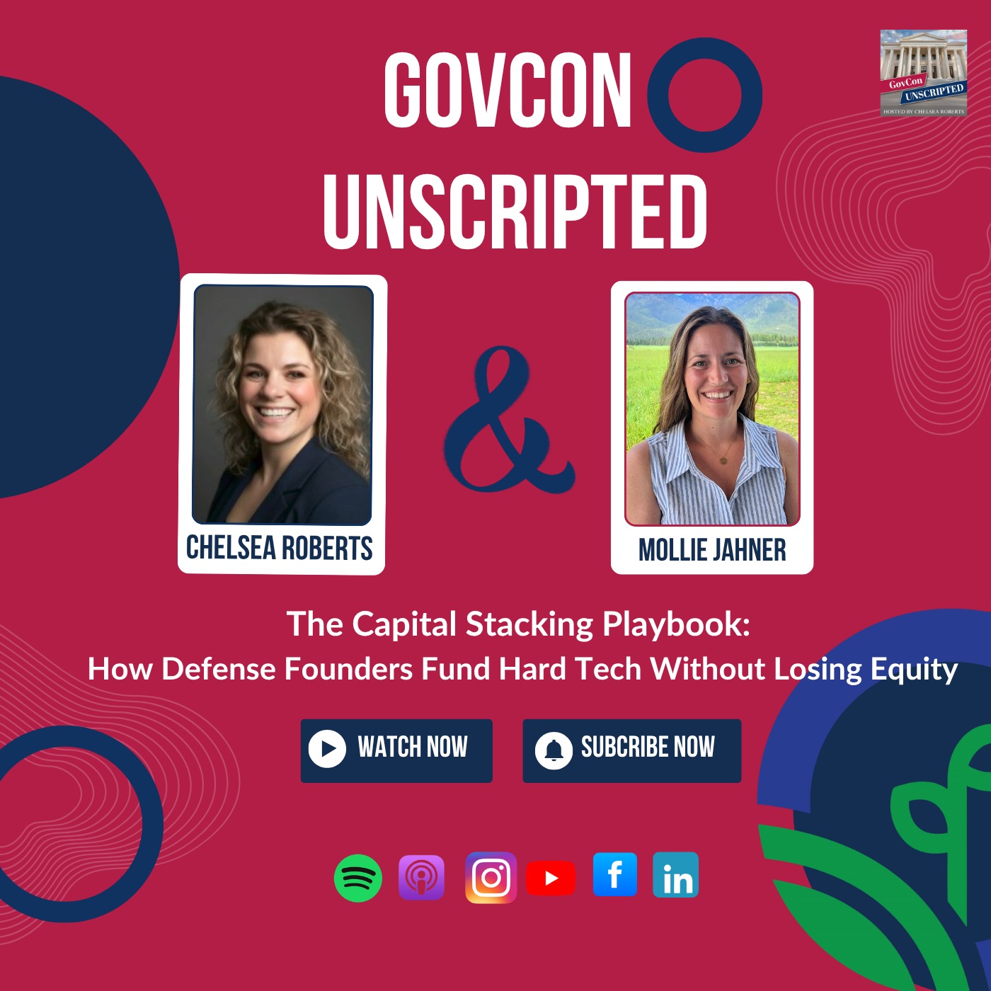 The Capital Stacking Playbook: How Defense Founders Fund Hard Tech Without Losing Equity | Mollie Jahner episode artwork
