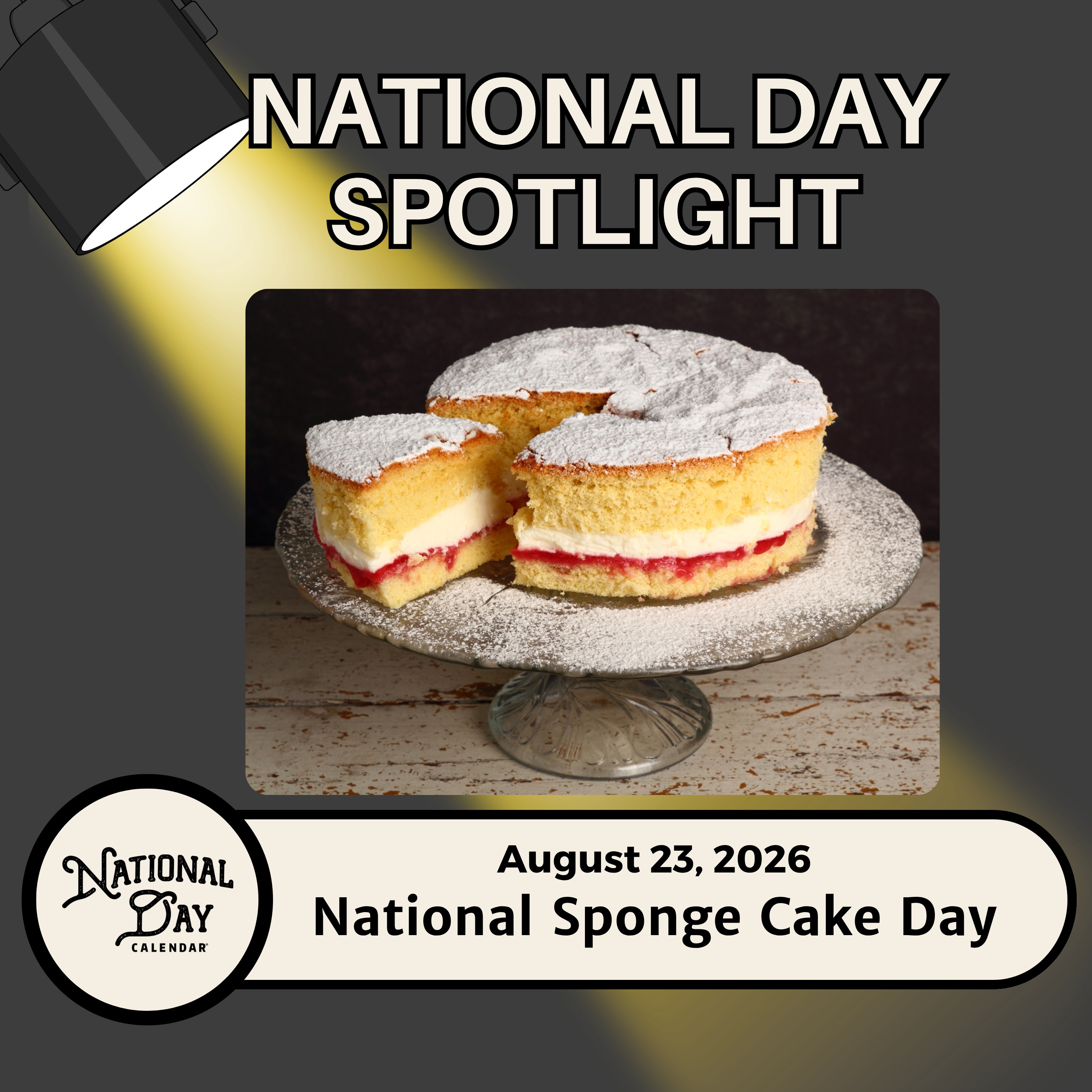 National Sponge Cake Day