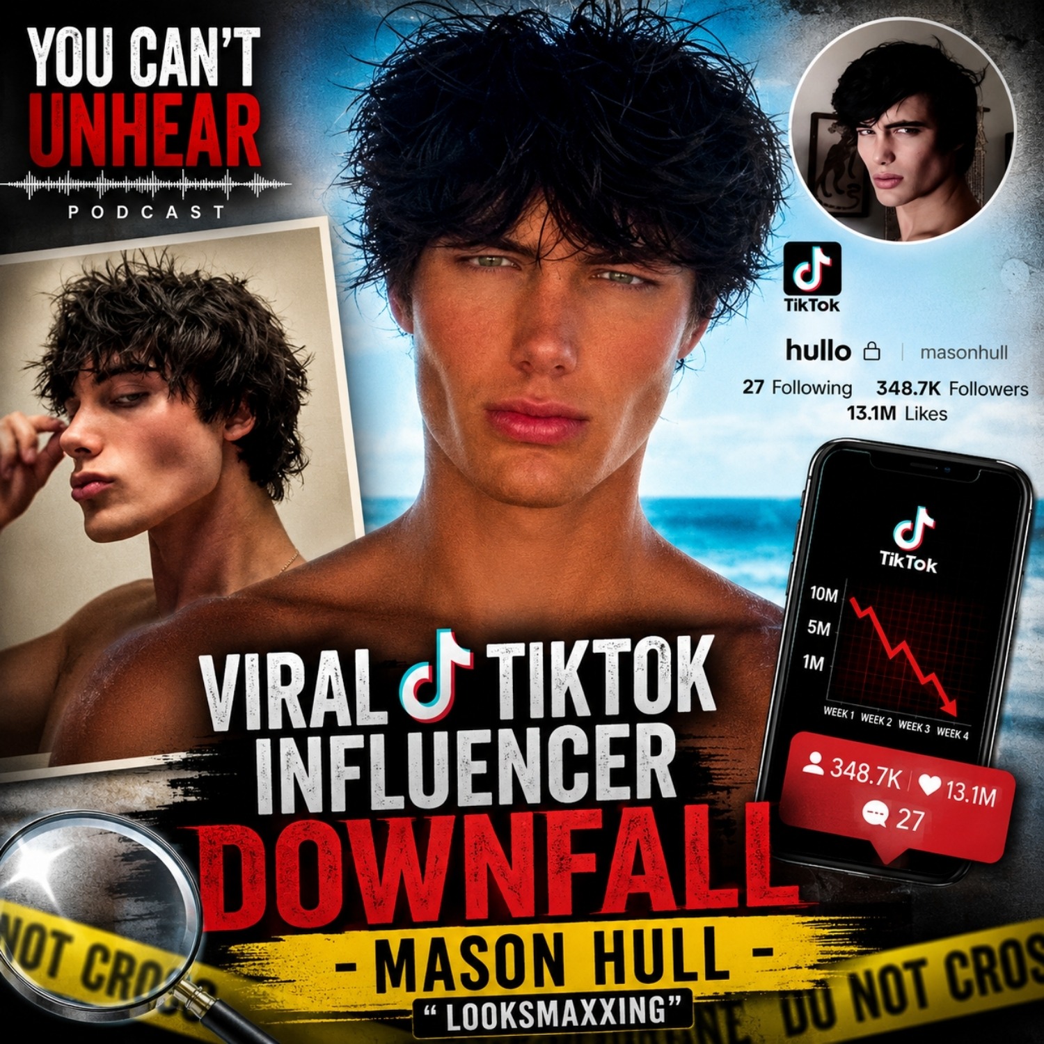 MASON HULL - TikTok's Looksmaxxing Influencer "HULLO" Accused of Buying CSAM