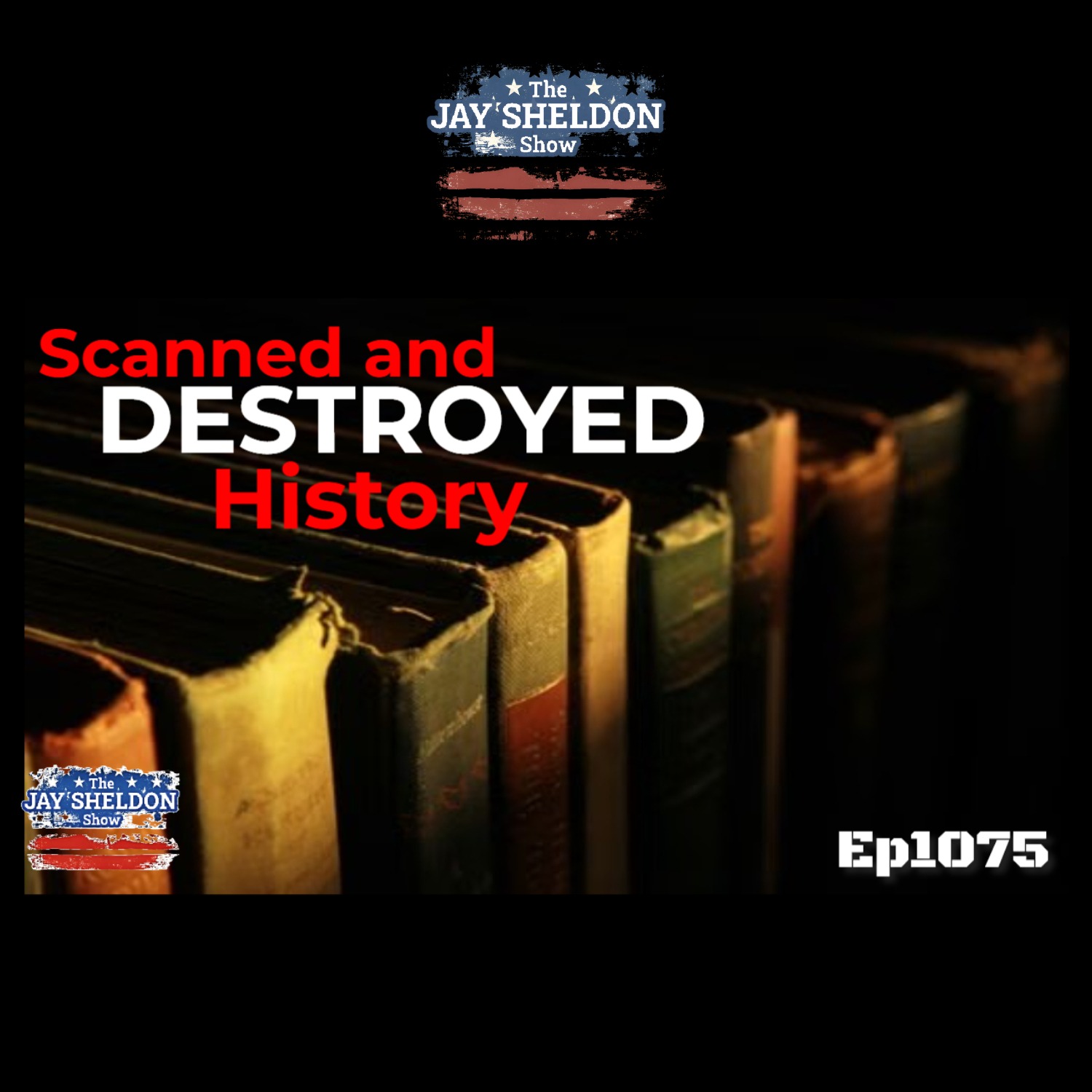Amazon destroys old books episode artwork