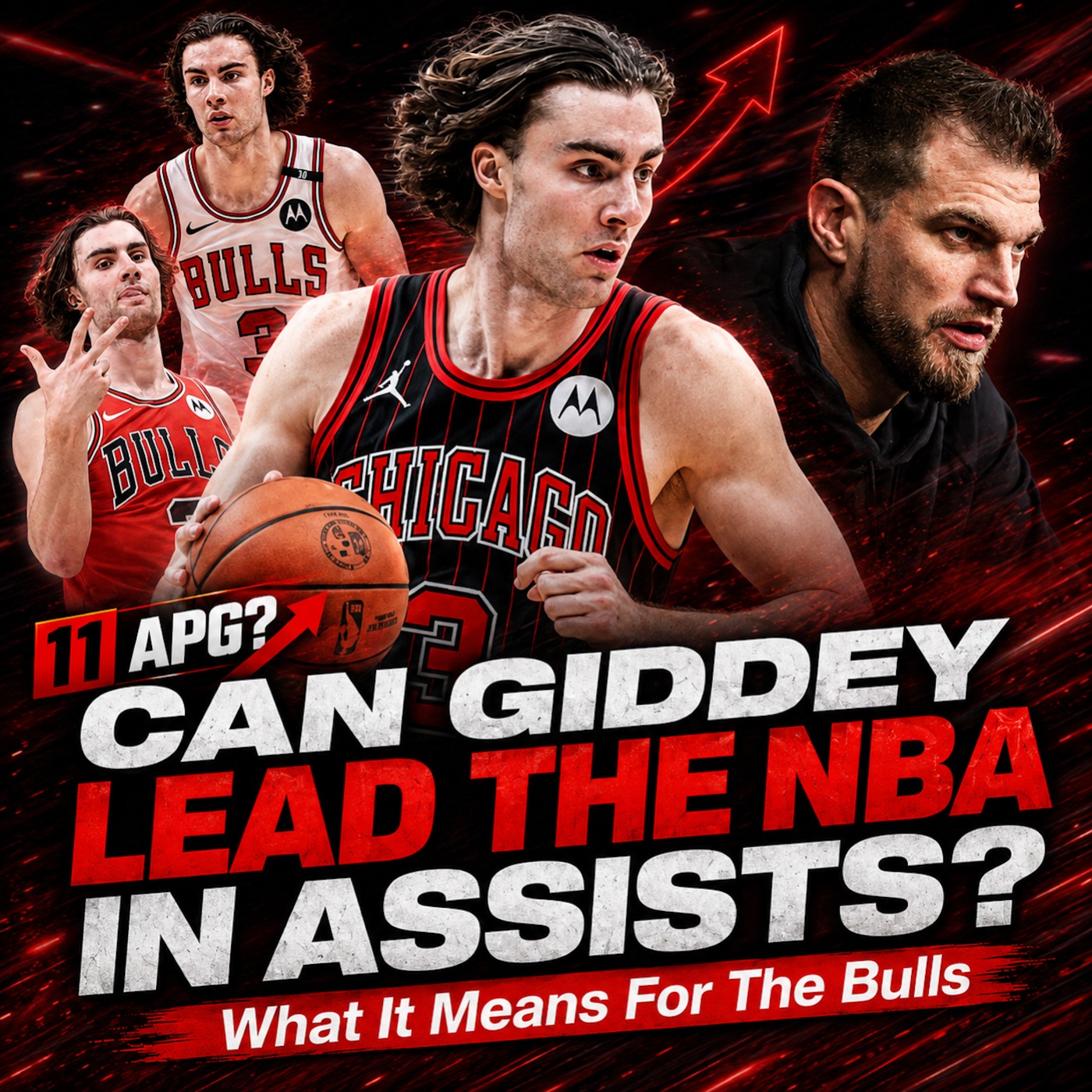 Can Josh Giddey Lead The NBA In Assists? Bulls’ New Roster Gives Him A REAL Shot