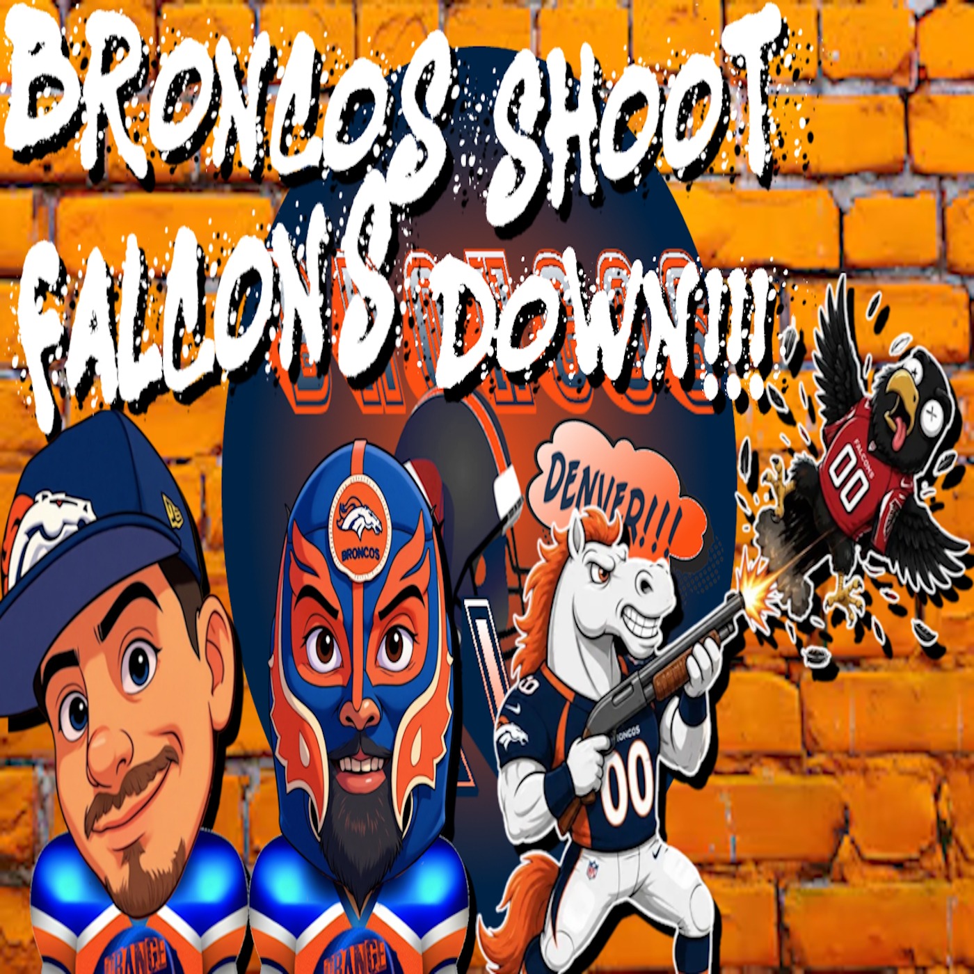 Broncos Shoot Falcons Down!!! | BRONCOS TALK episode artwork