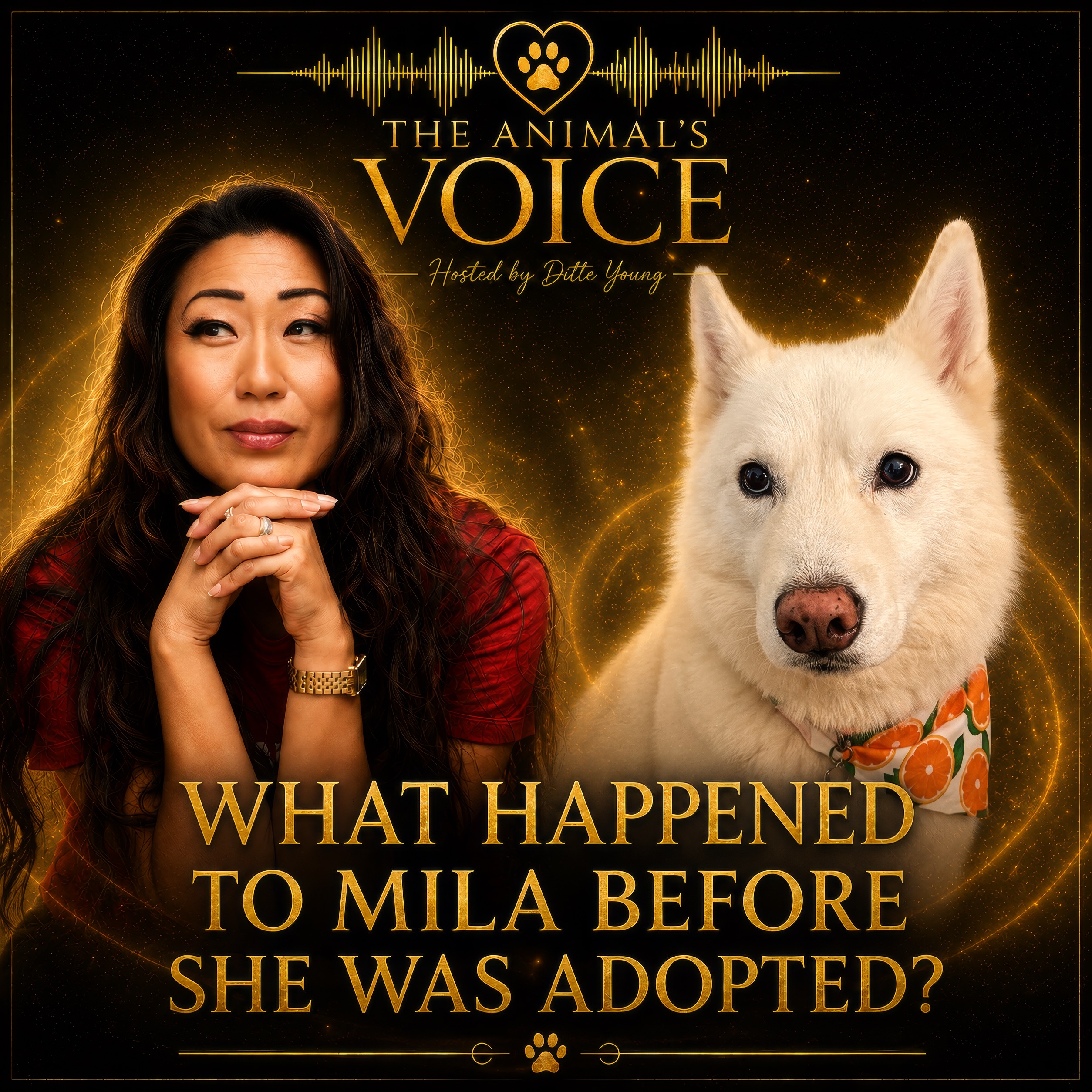 The Animal's Voice - What Happened to Mila Before She Was Adopted? With Danny, Sara & Mila