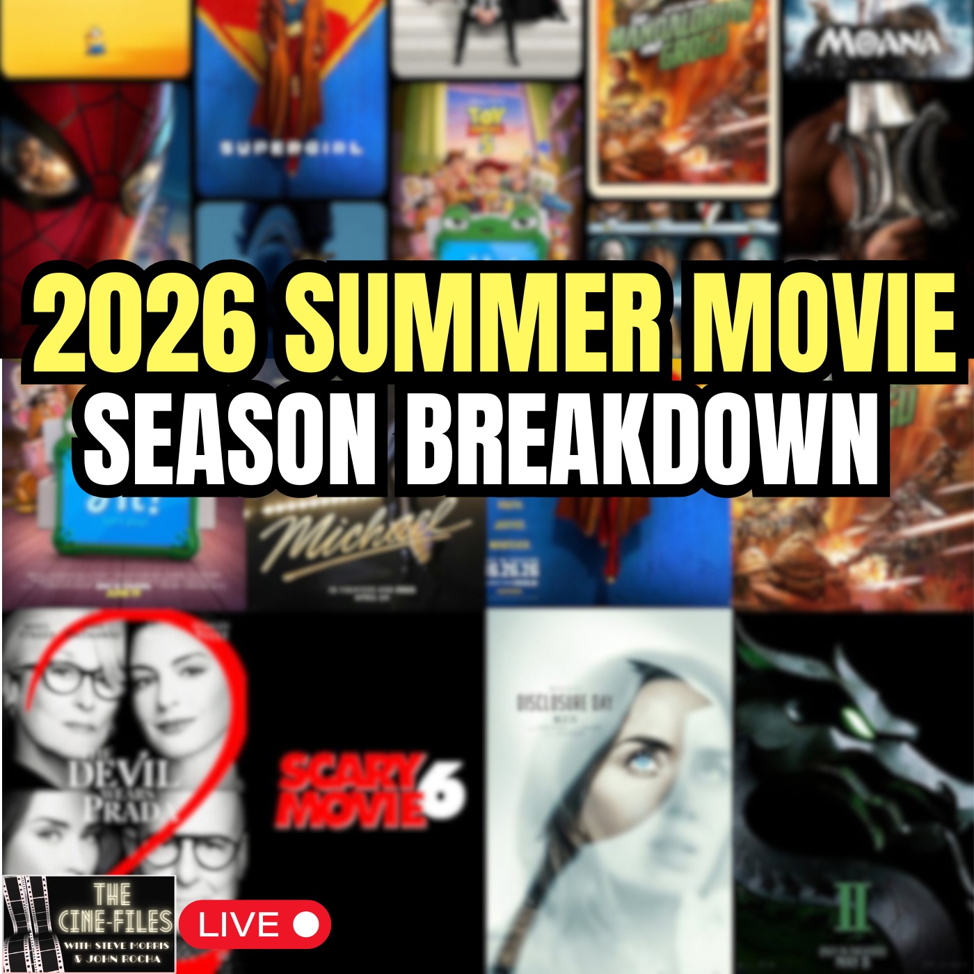 495 2026 Summer Movies Breakdown: The Spider-Man, Mando, Odyssey, Supergirl & More | THE CINE-FILES LIVE