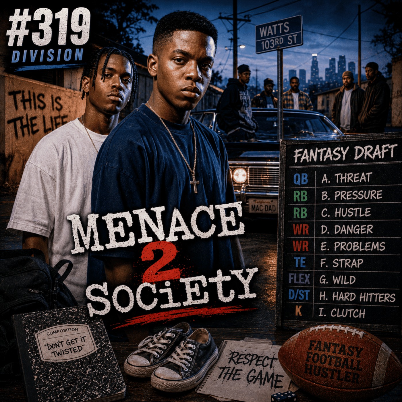 #319 Menace 2 Society Divisional Draft | 2026 Best Ball Tourney