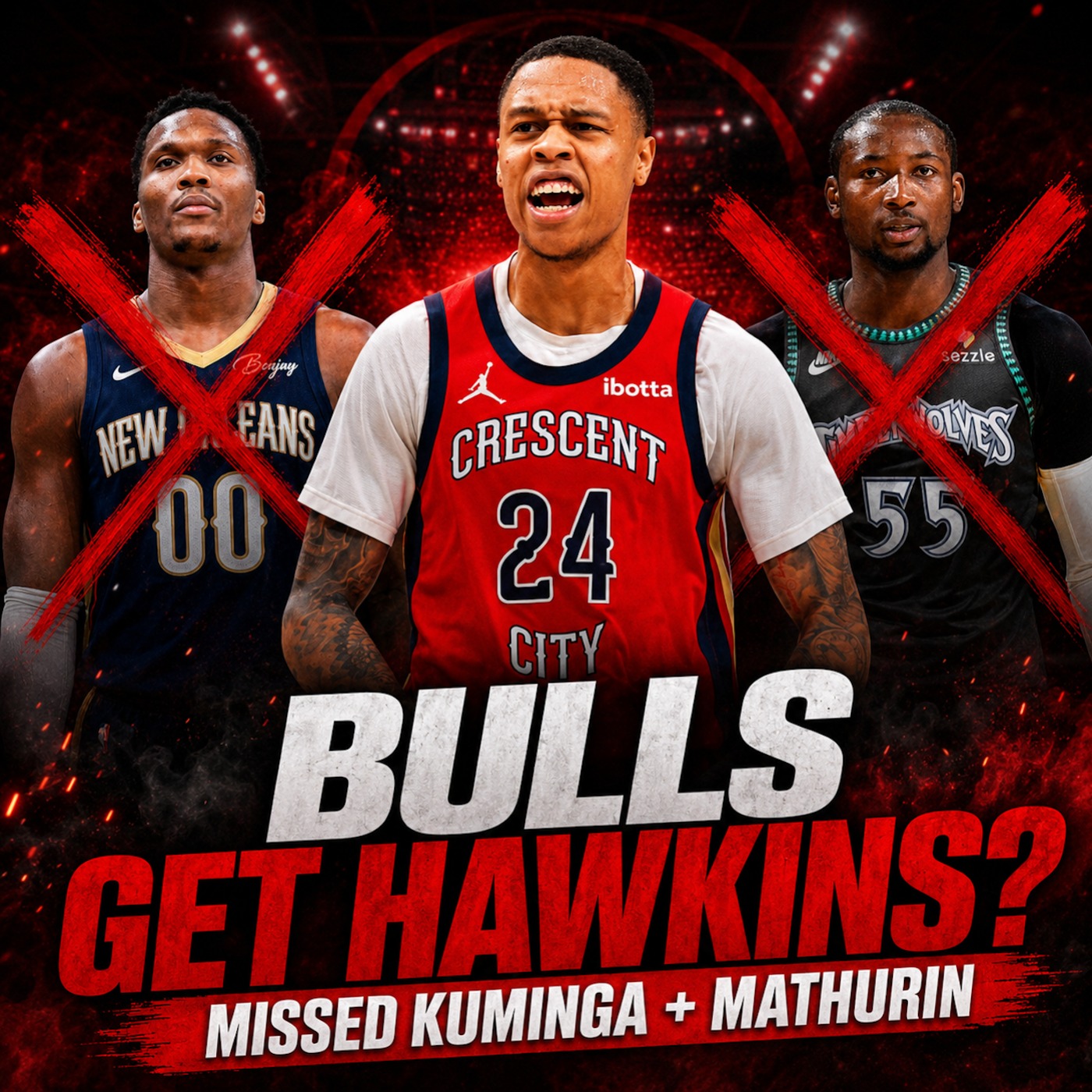 Kuminga Rejected The Bulls?! Mathurin Miss & Jordan Hawkins Pivot Has Fans Asking BIG Questions