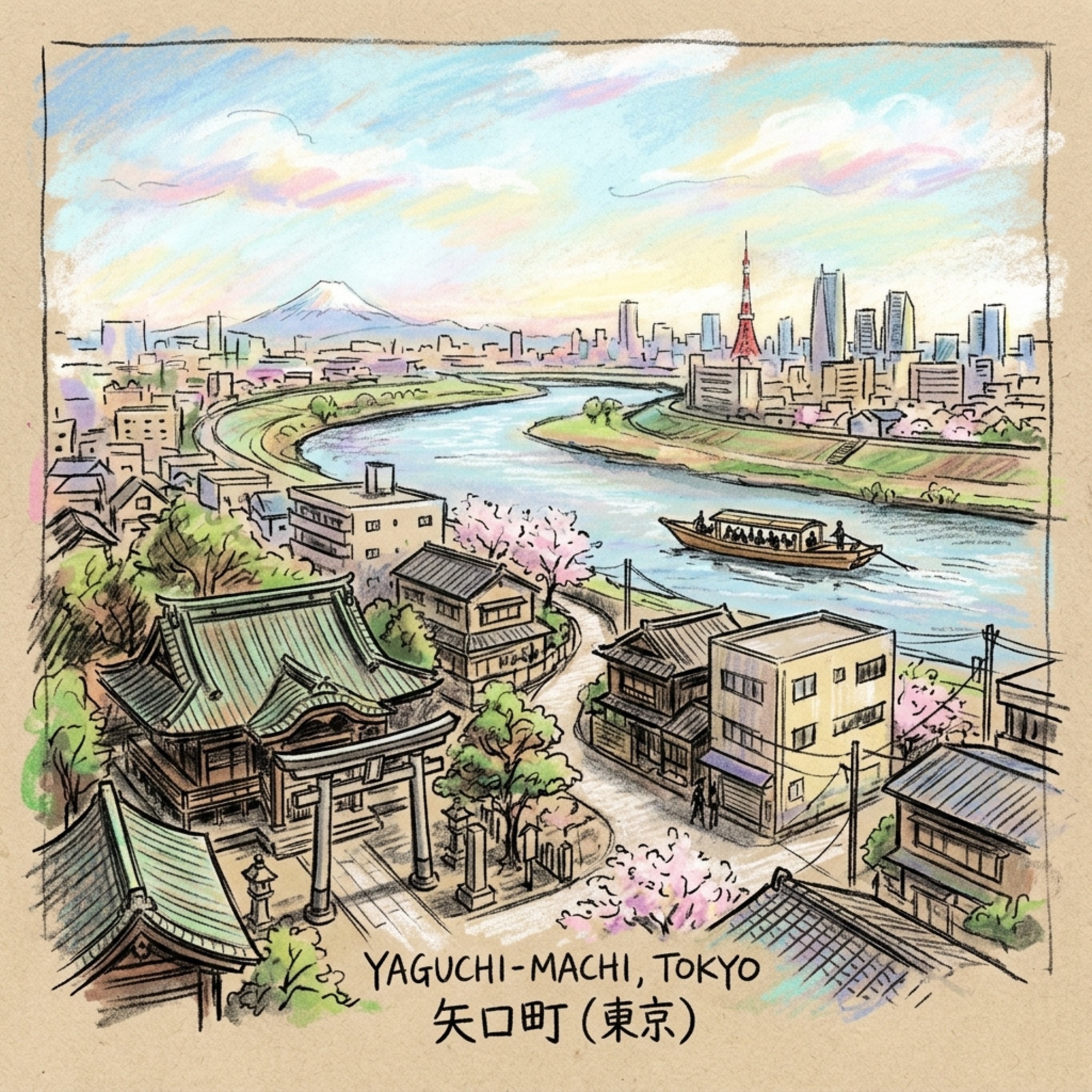 CAN-東京矢口町嘅歷史同埋靈性地理故事（廣東話）