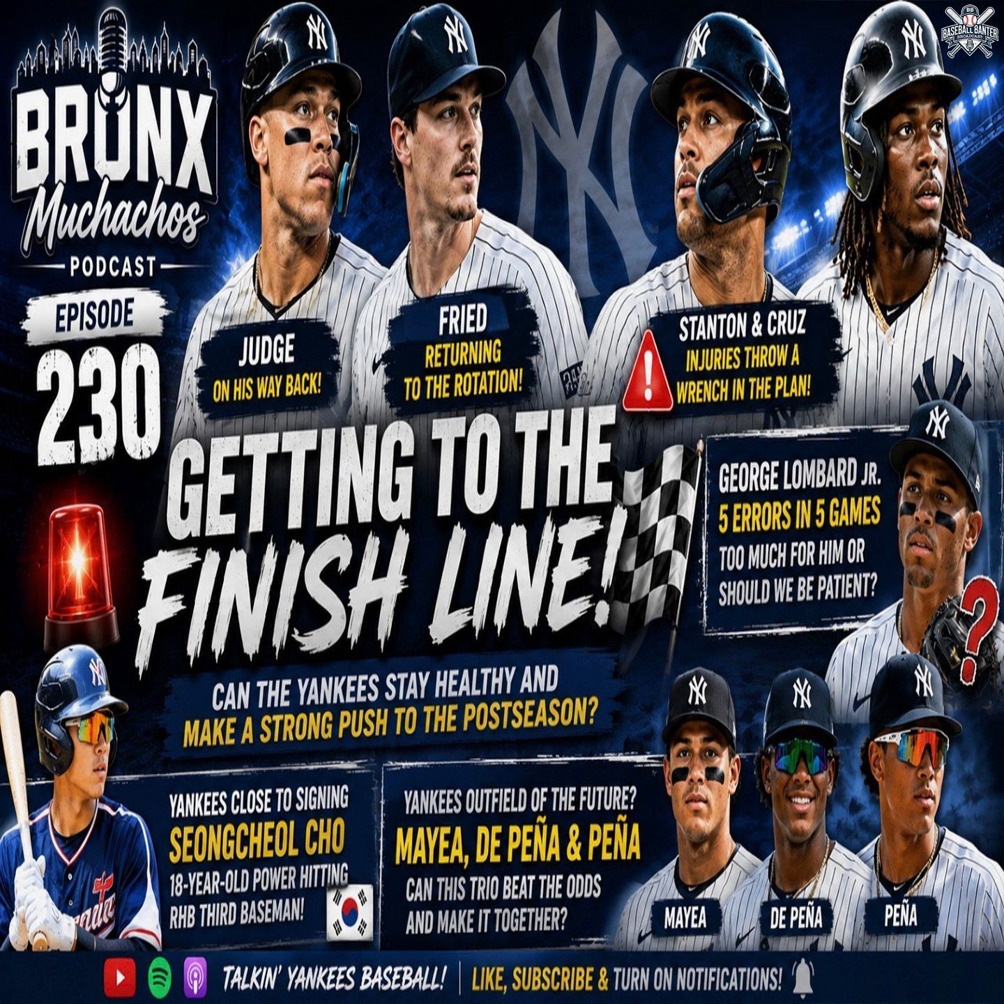 Episode 230: Can the Yankees Make It to the Finish Line? episode artwork