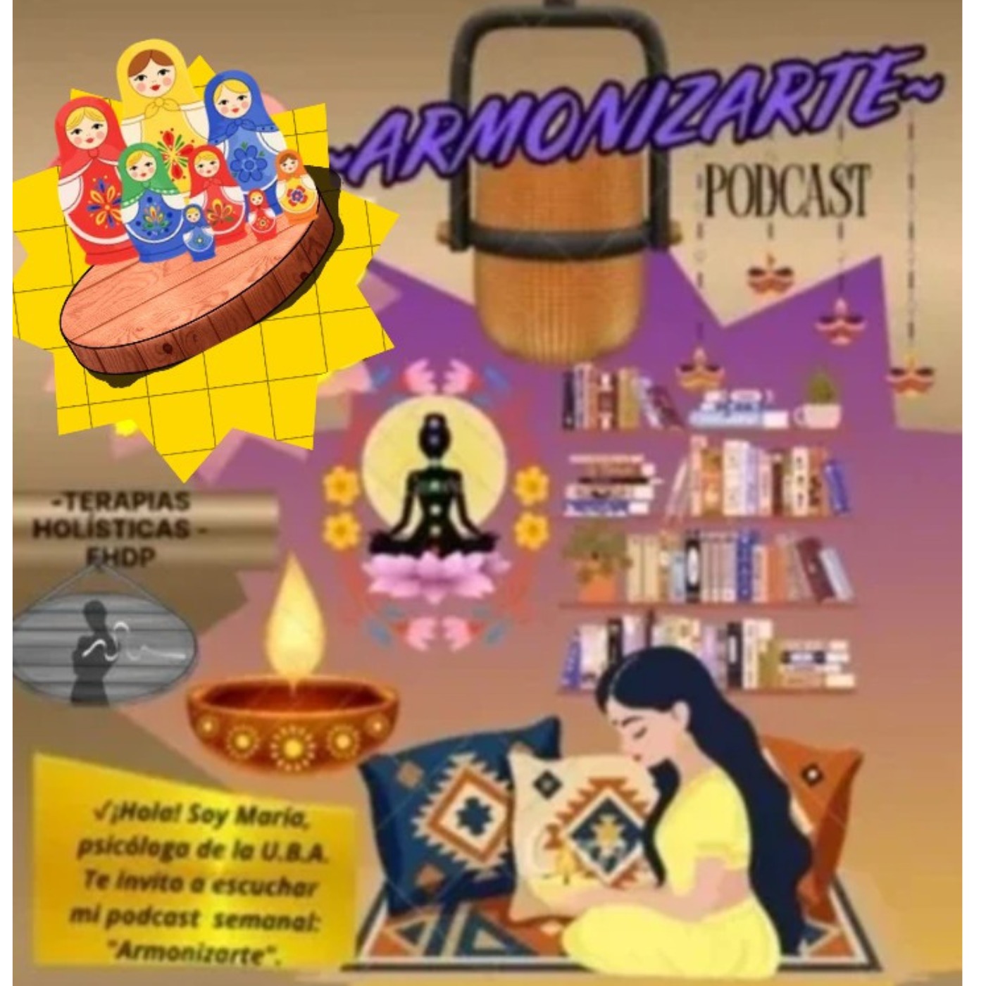 ~ARMONIZARTE PODCAST~HOY: HISTORIAS DEL ÁRBOL GENEALÓGICO". "Historia de abundancia " episode artwork