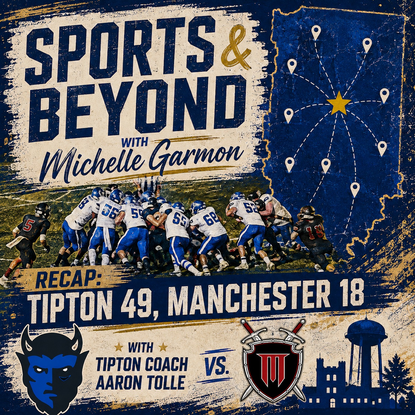 Tipton-Manchester Recap with Tipton Coach Aaron Tolle (Sports & Beyond with Michelle Garmon, 3.14) episode artwork