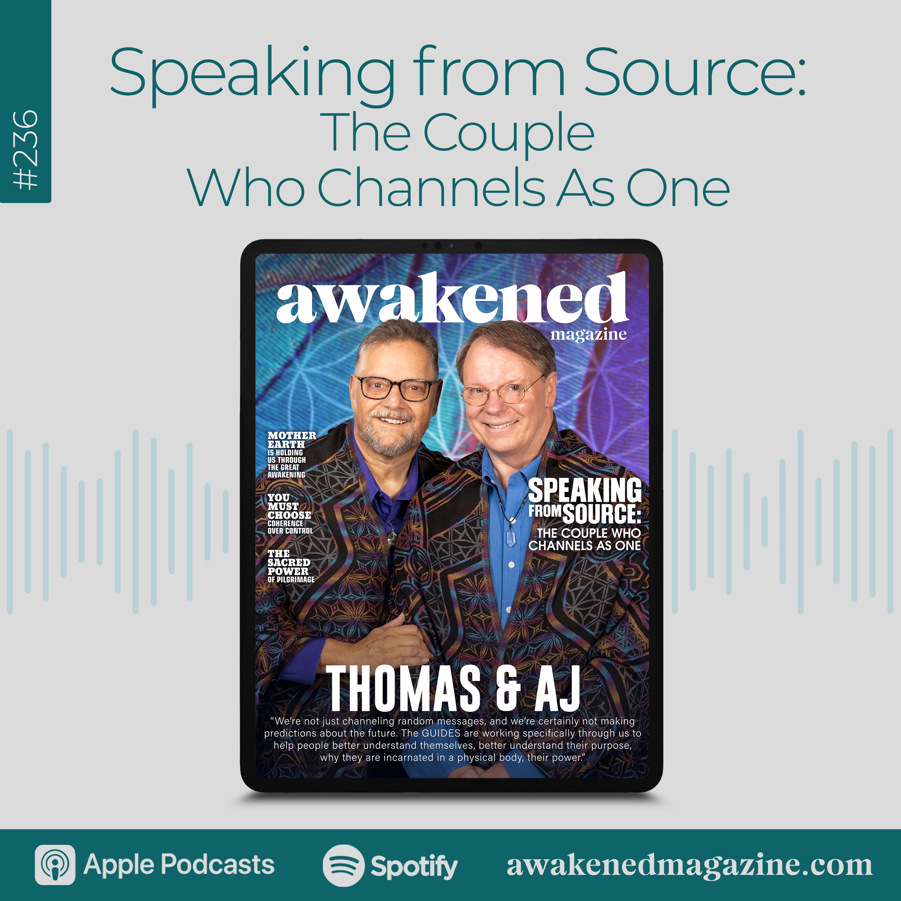 Speaking from Source: The Couple Who Channels As One - AJ and Thomas episode artwork