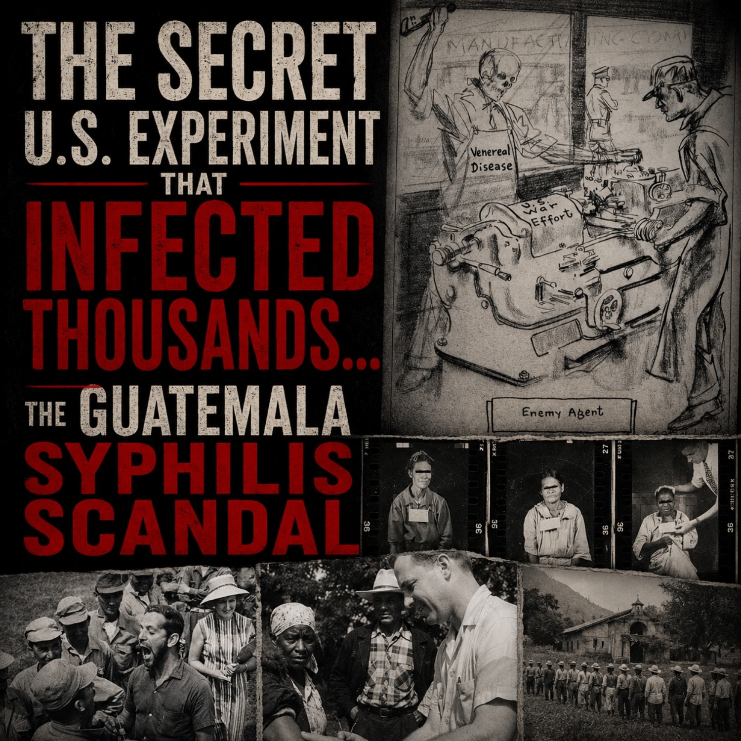 America's Hidden Human Experiment... The Guatemala Syphilis Experiments