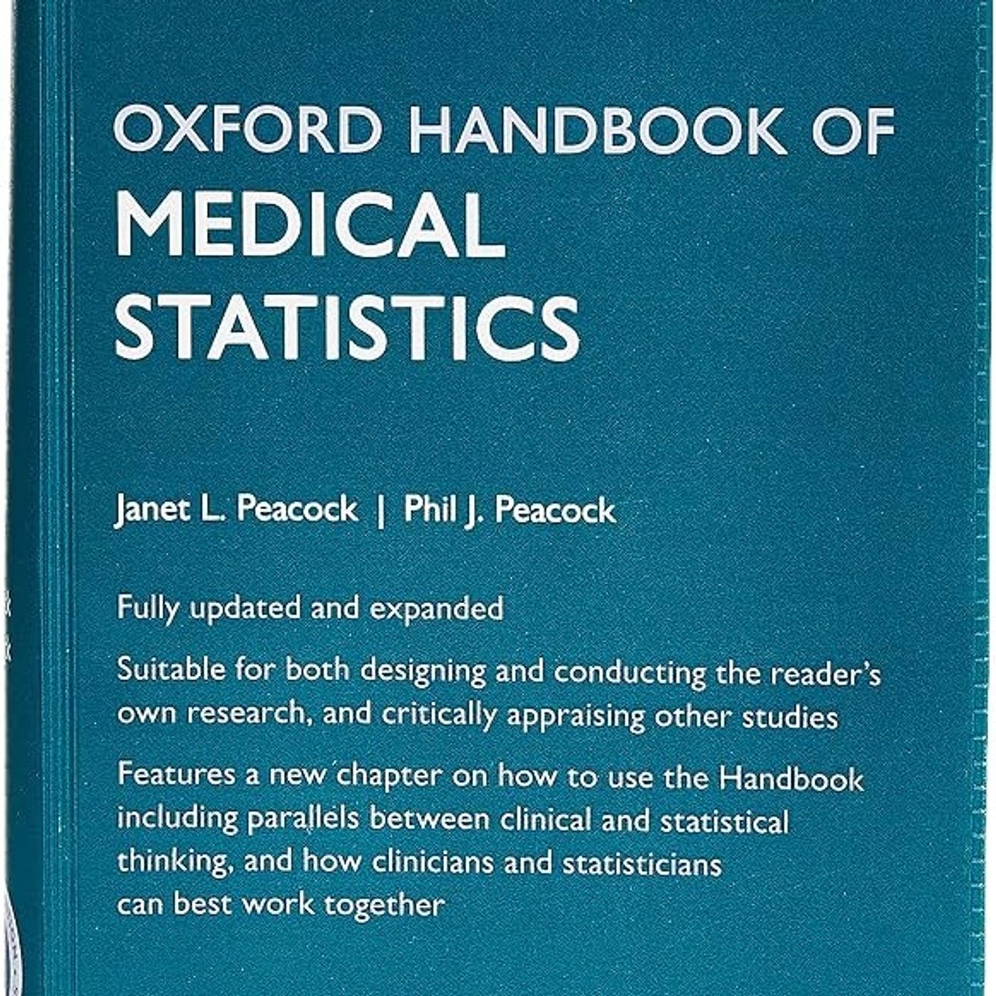 Oxford Handbook of Medical Statistics (Oxford Medical Handbooks)
