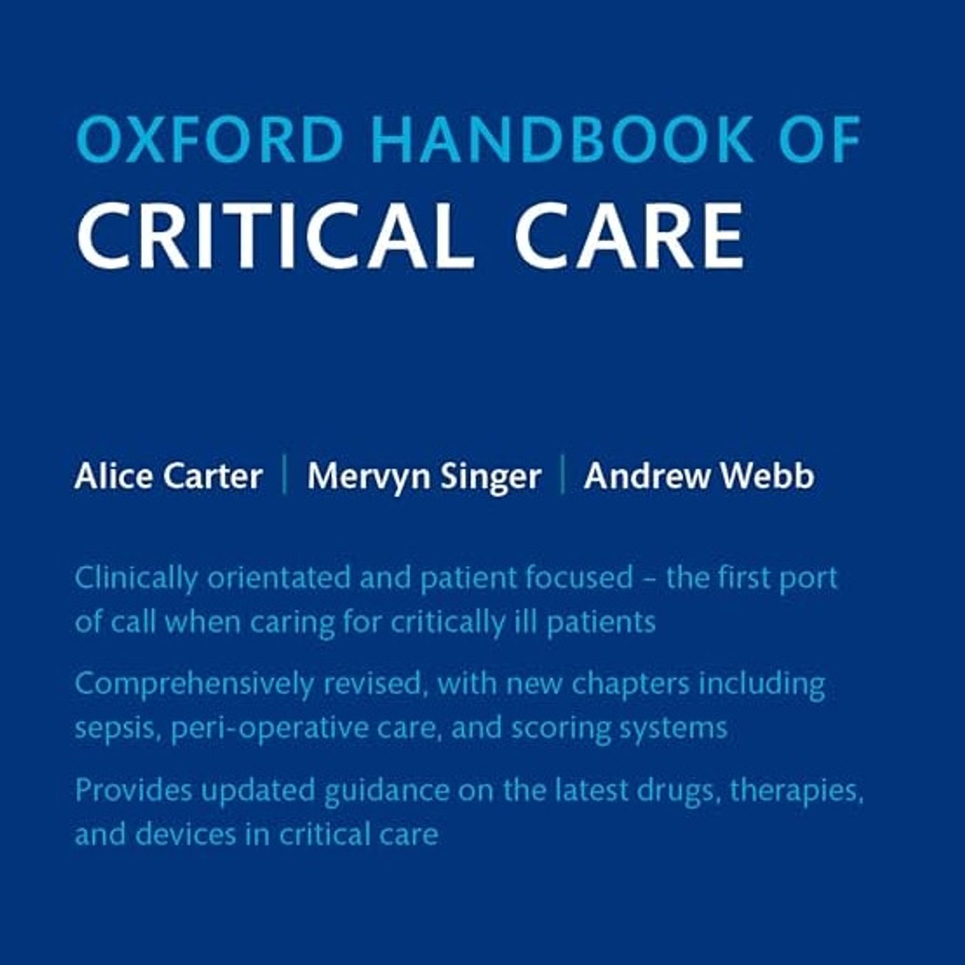 Oxford Handbook of Critical Care (Oxford Medical Handbooks)