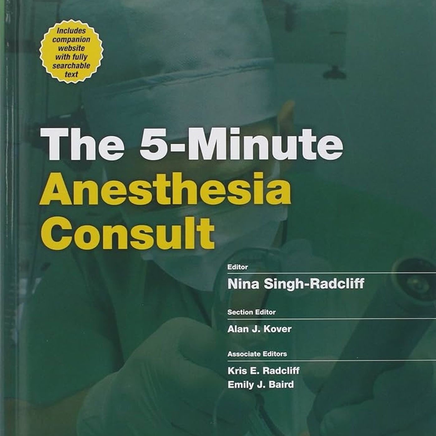 5-Minute Anesthesia Consult (The 5-Minute Consult Series)