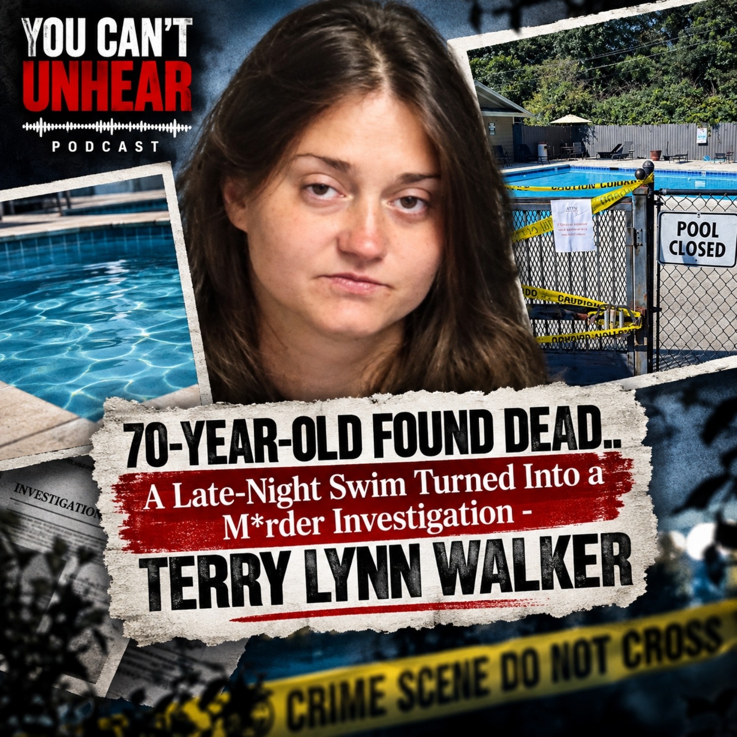 70-Year-Old Found Dead.. A Late-Night Swim Turned Into a M*rder Investigation - TERRY LYNN WALKER episode artwork