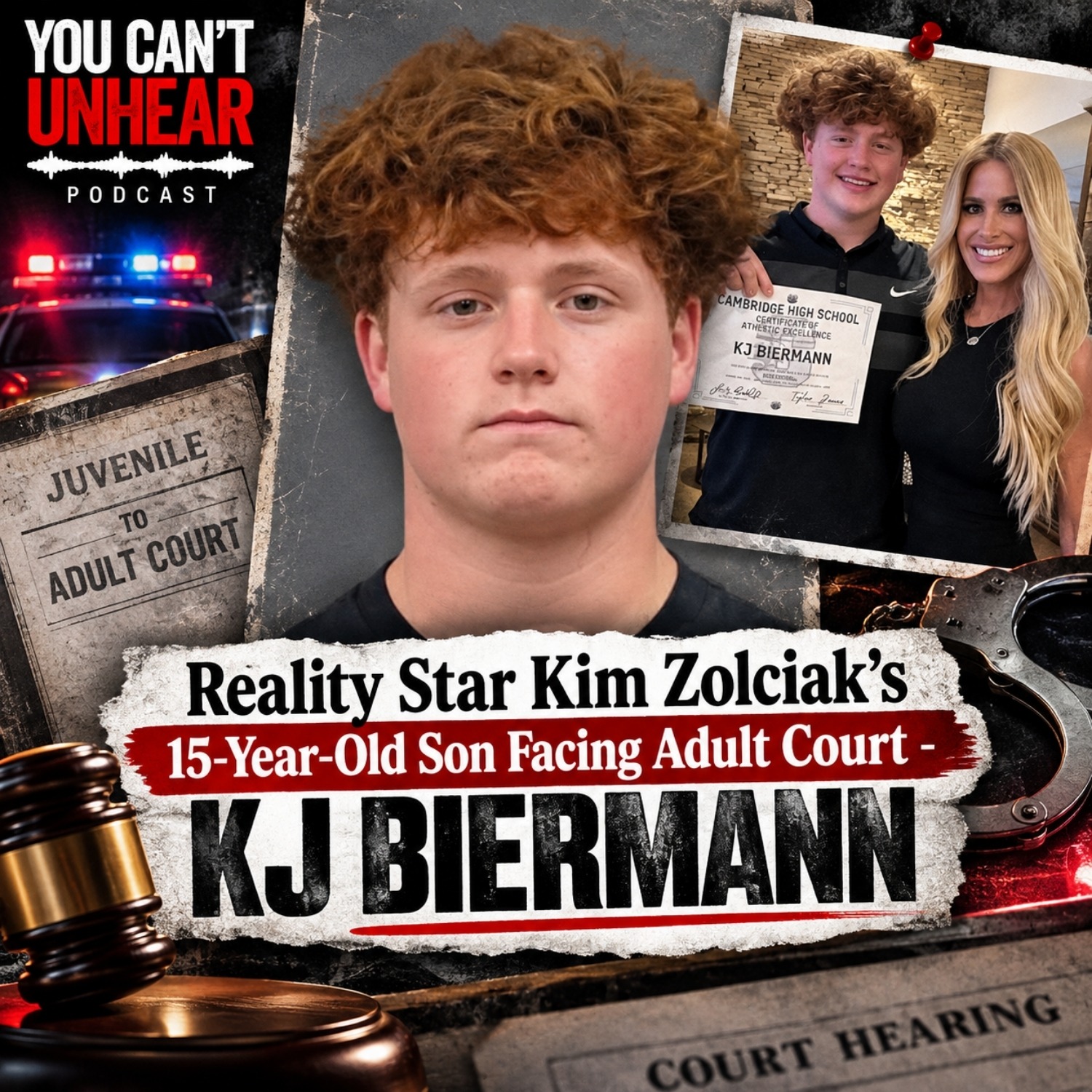 Reality Star Kim Zolciak's 15-Year-Old Son Facing Adult Court - KJ BIERMANN episode artwork