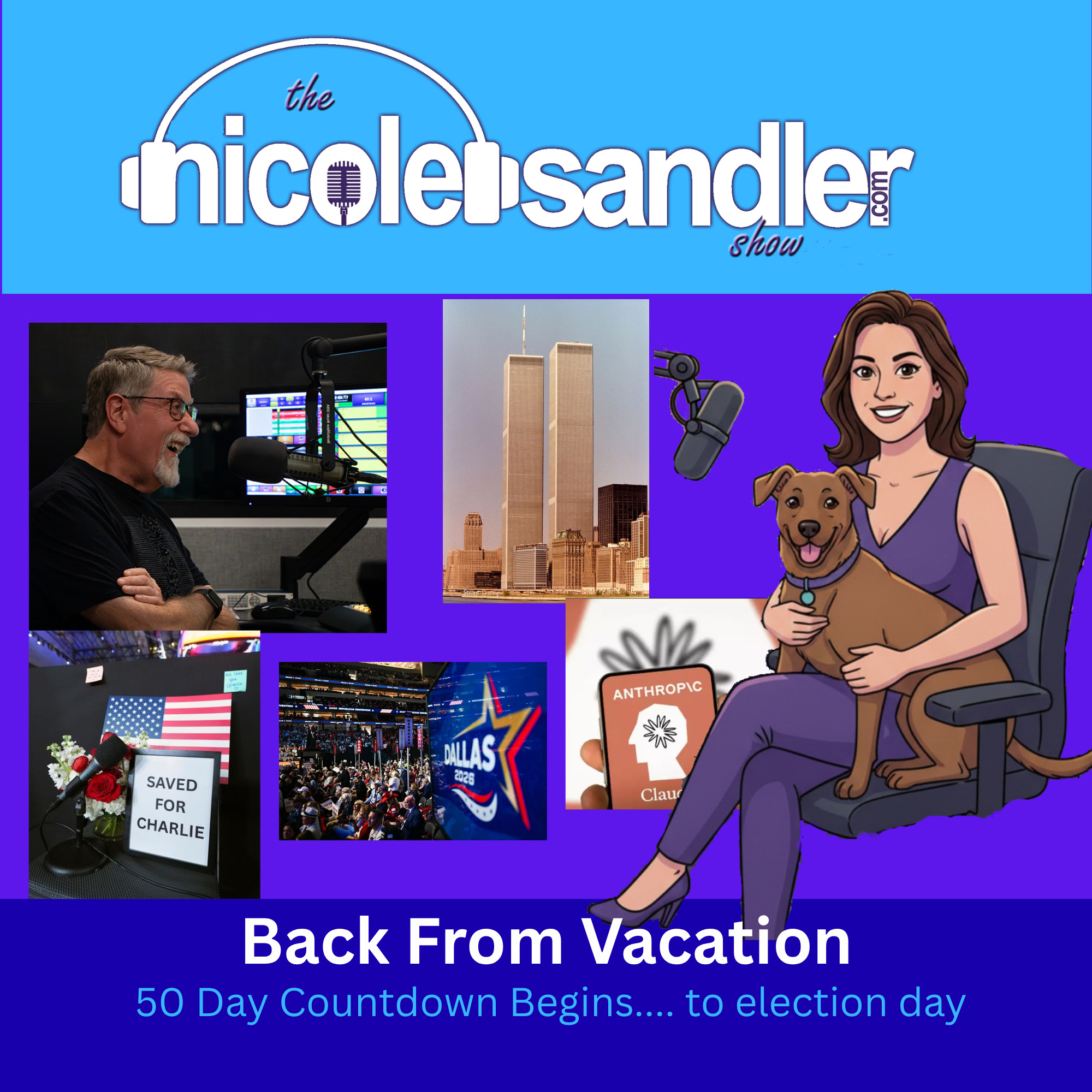 Back to the Grind: 50 Day Countdown to Election Day  Nicole Sandler Show episode artwork