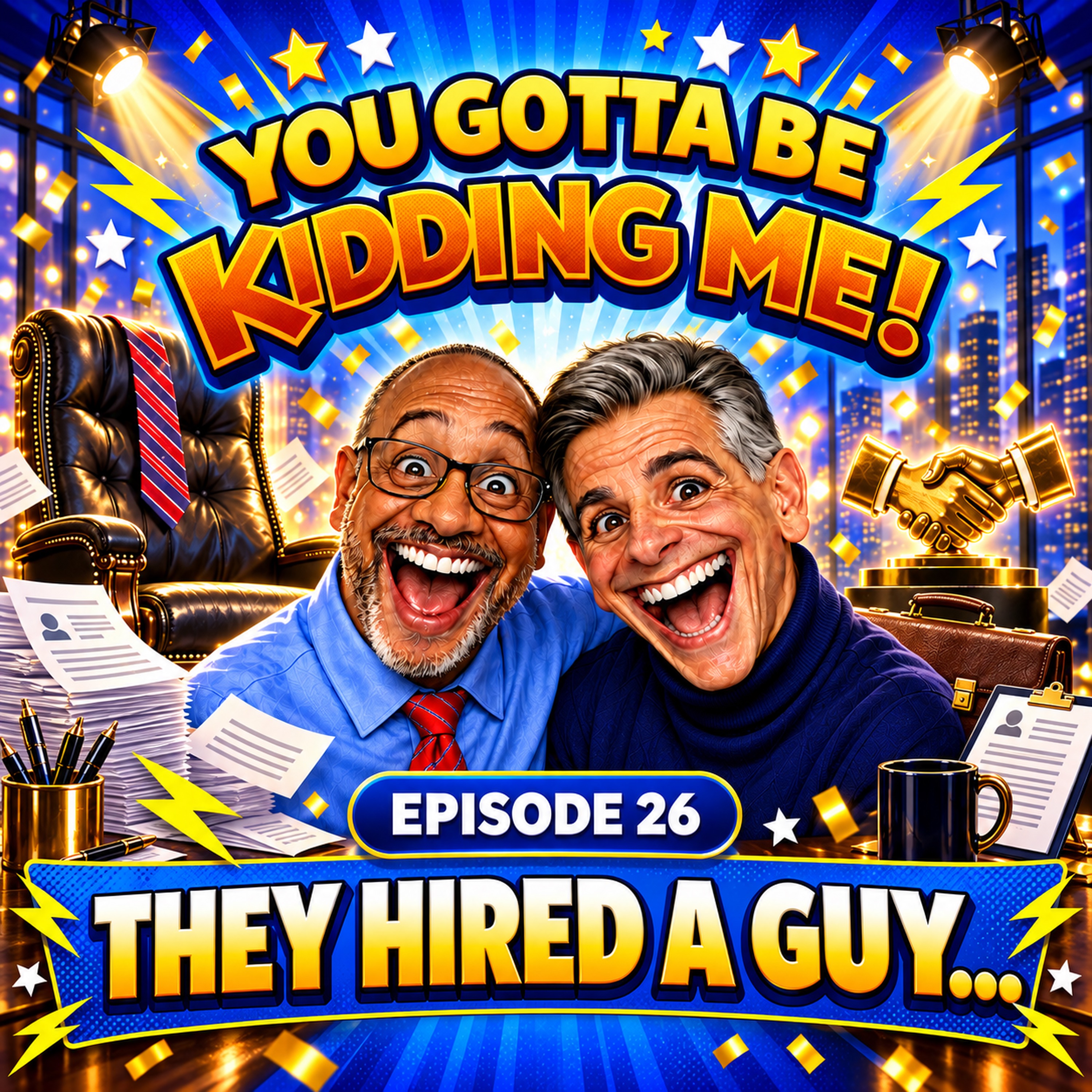 Artwork for Episode 26: They Hired A Guy...