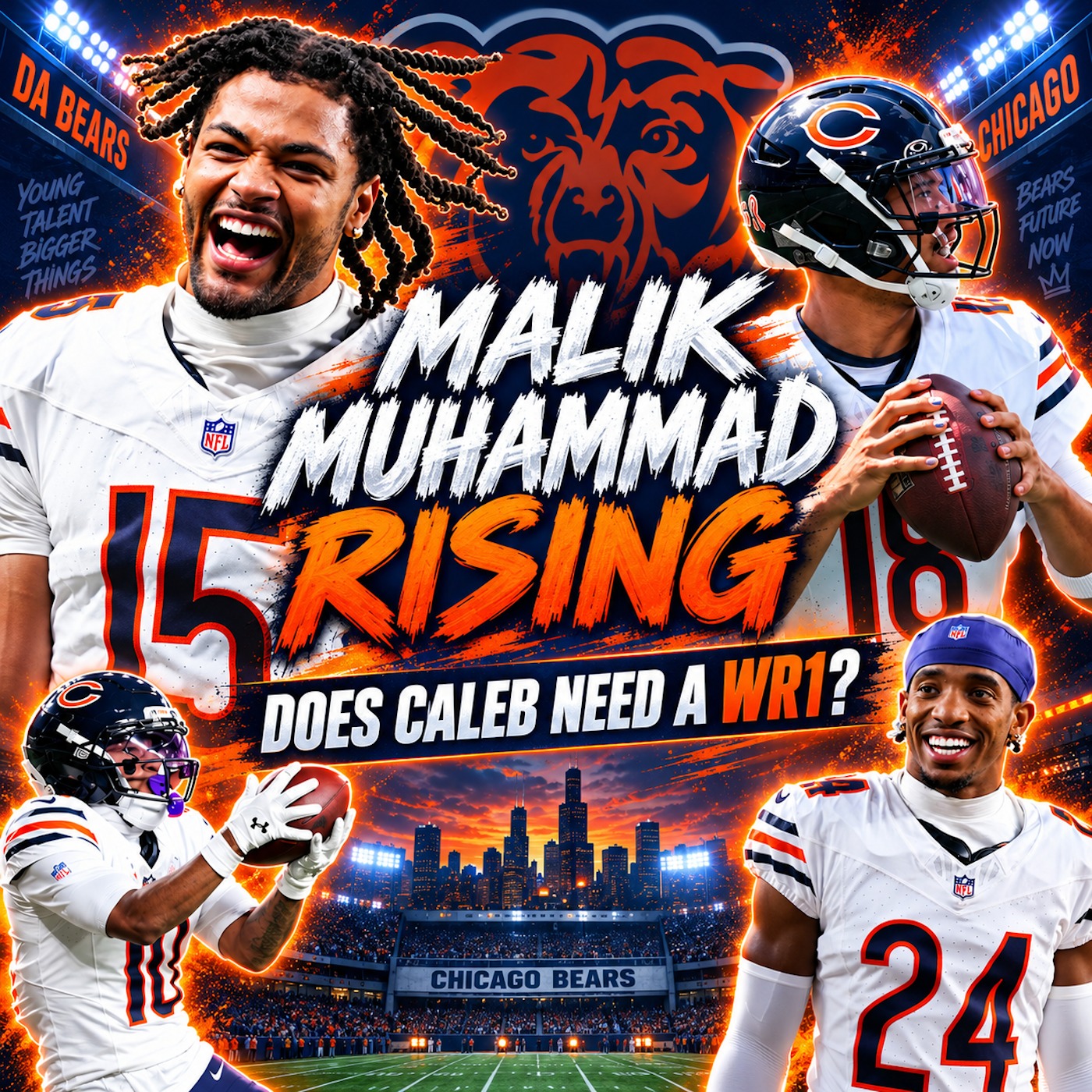 Bears Week 2 Is The REAL TEST 😳🐻 | Malik Muhammad Rising + Does Caleb Even Need A WR1? episode artwork