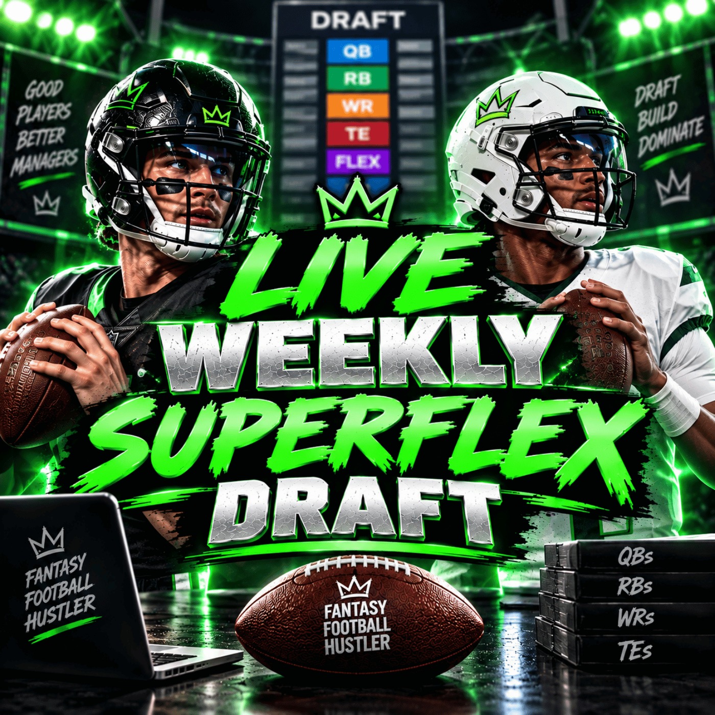 Weekly Superflex Fantasy Football Draft - You WON'T Believe It!