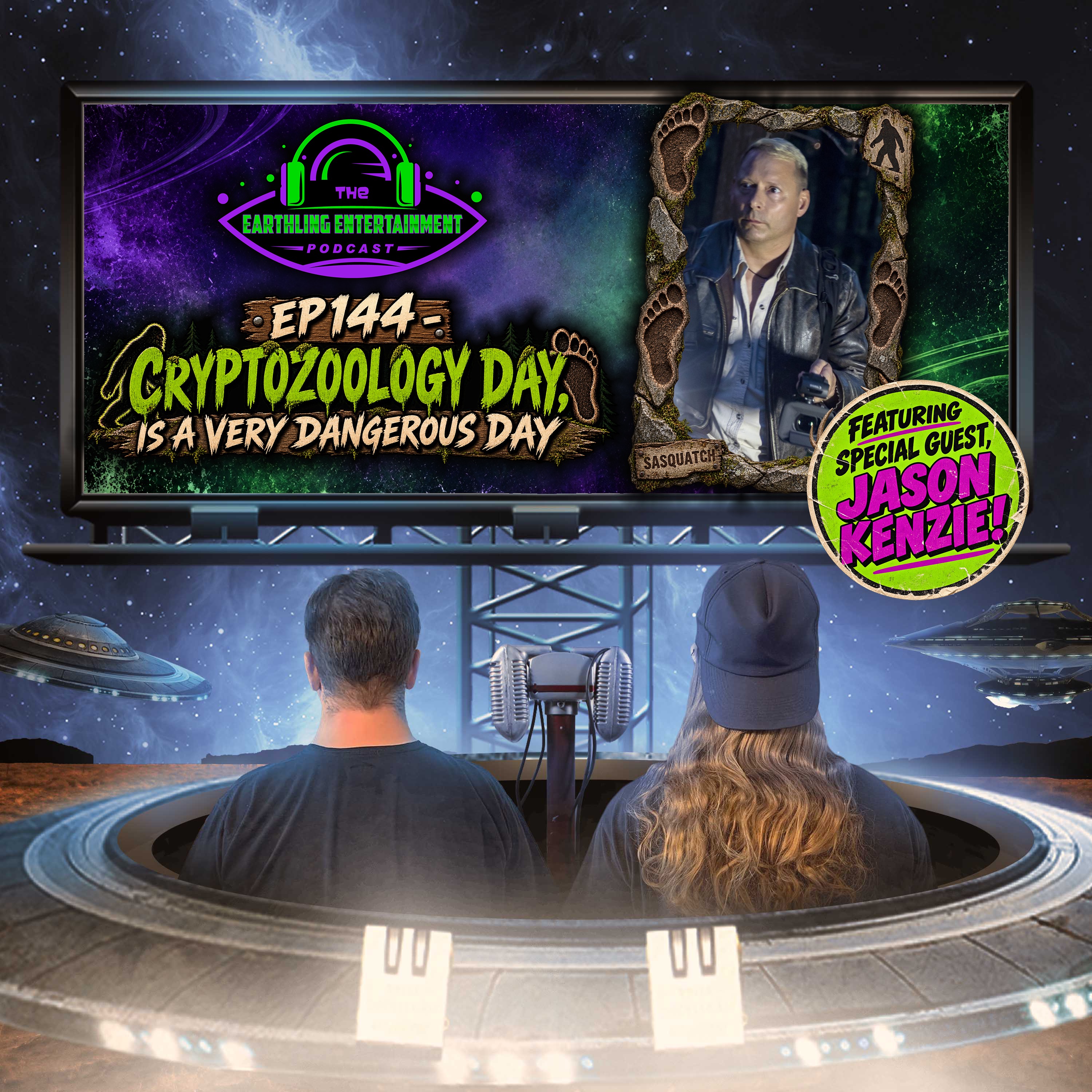 EP144 - Cryptozoology Day Is A Very Dangerous Day episode artwork