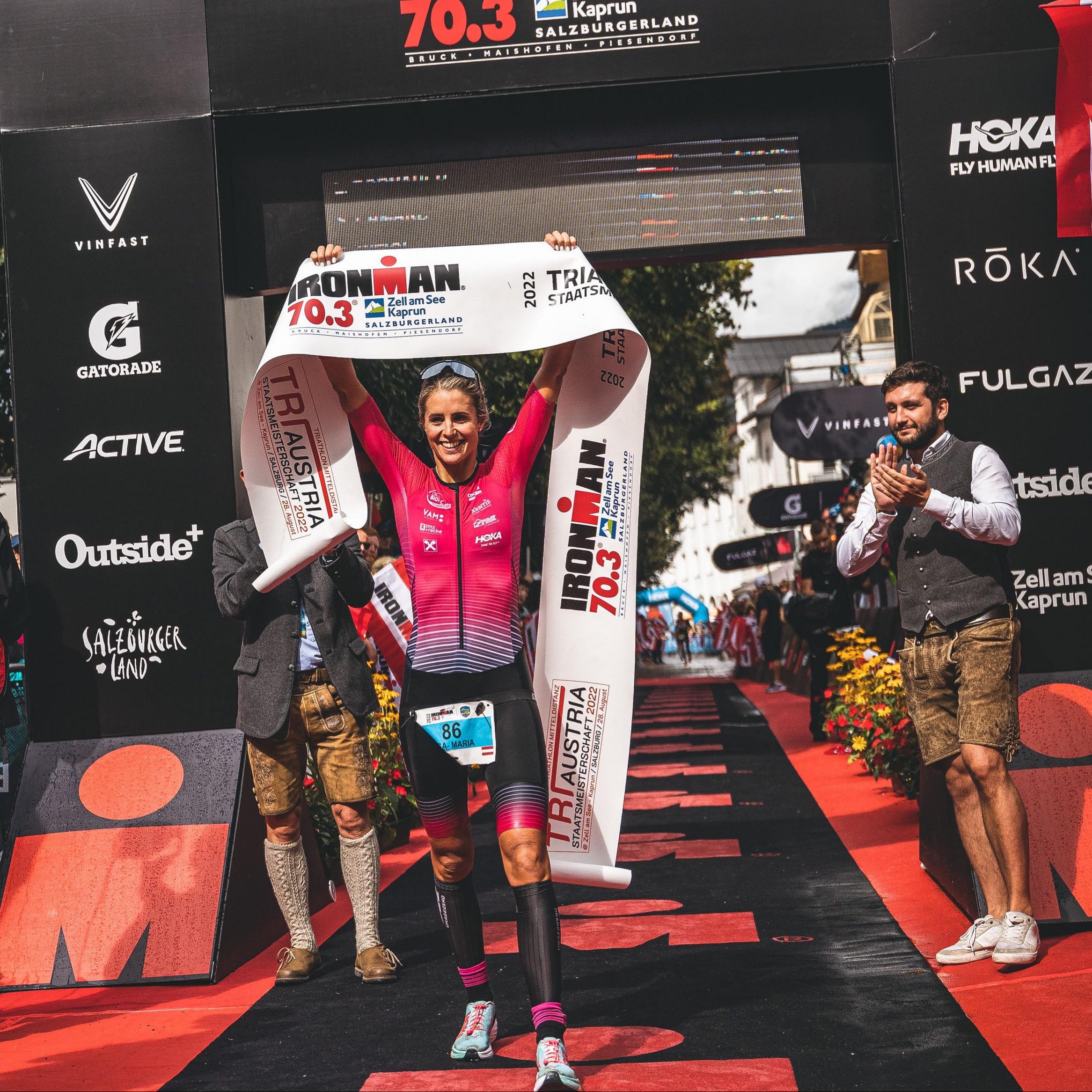 Lisa-Maria Dornauer vor der 70.3 WM episode artwork