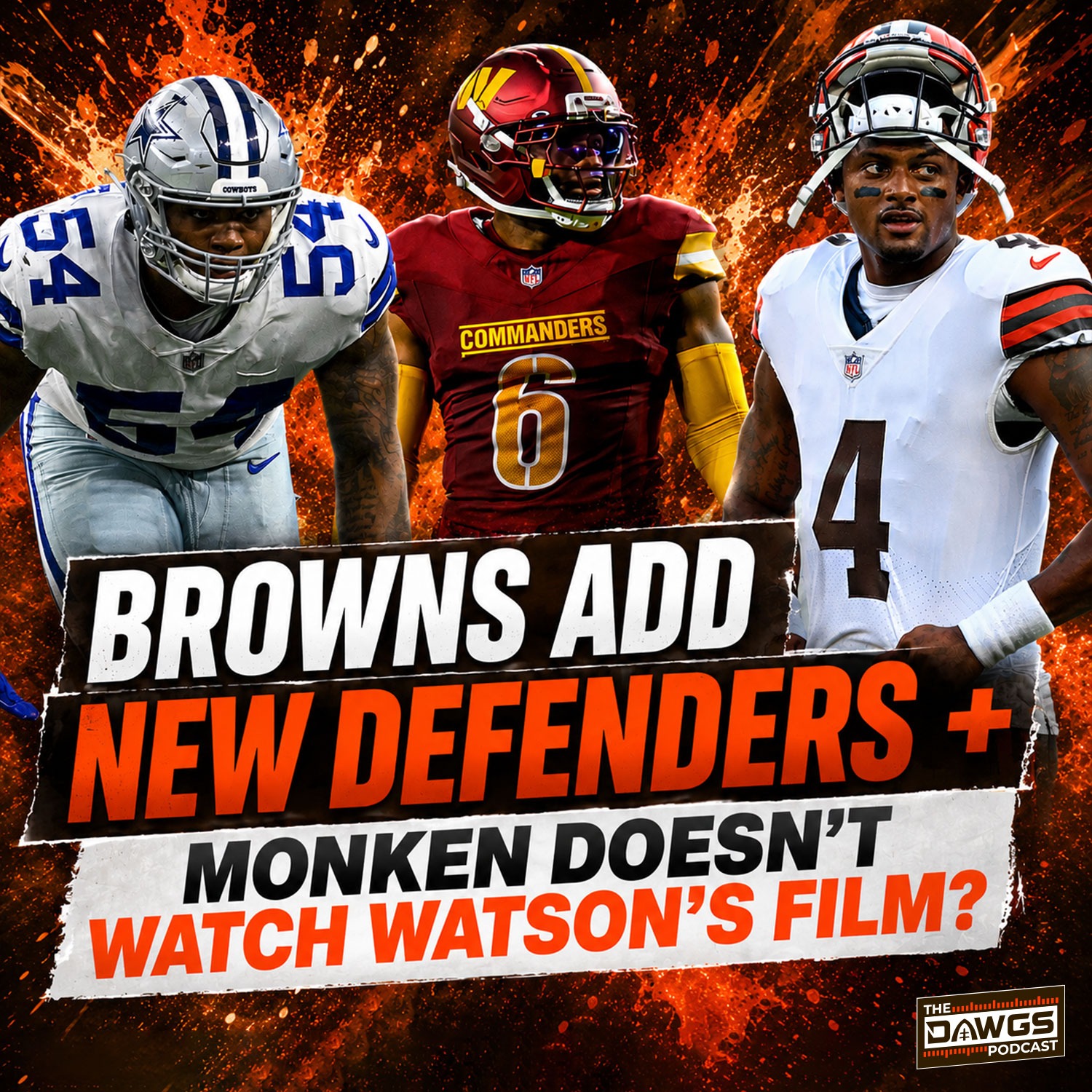 Browns Add New Defenders + Monken Doesn't Watch Deshaun Watson's Film? - Cleveland Browns Podcast for 9/2/26