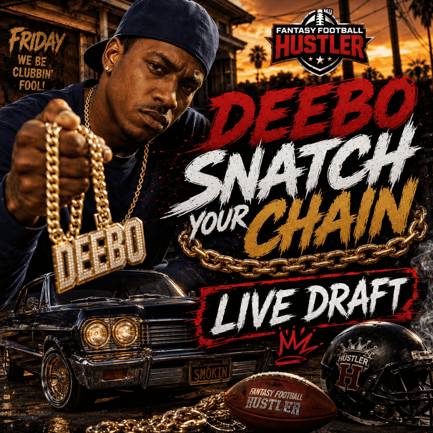 Fantasy Football LIVE: Deebo Snath Your Chain Draft SHOWDOWN!