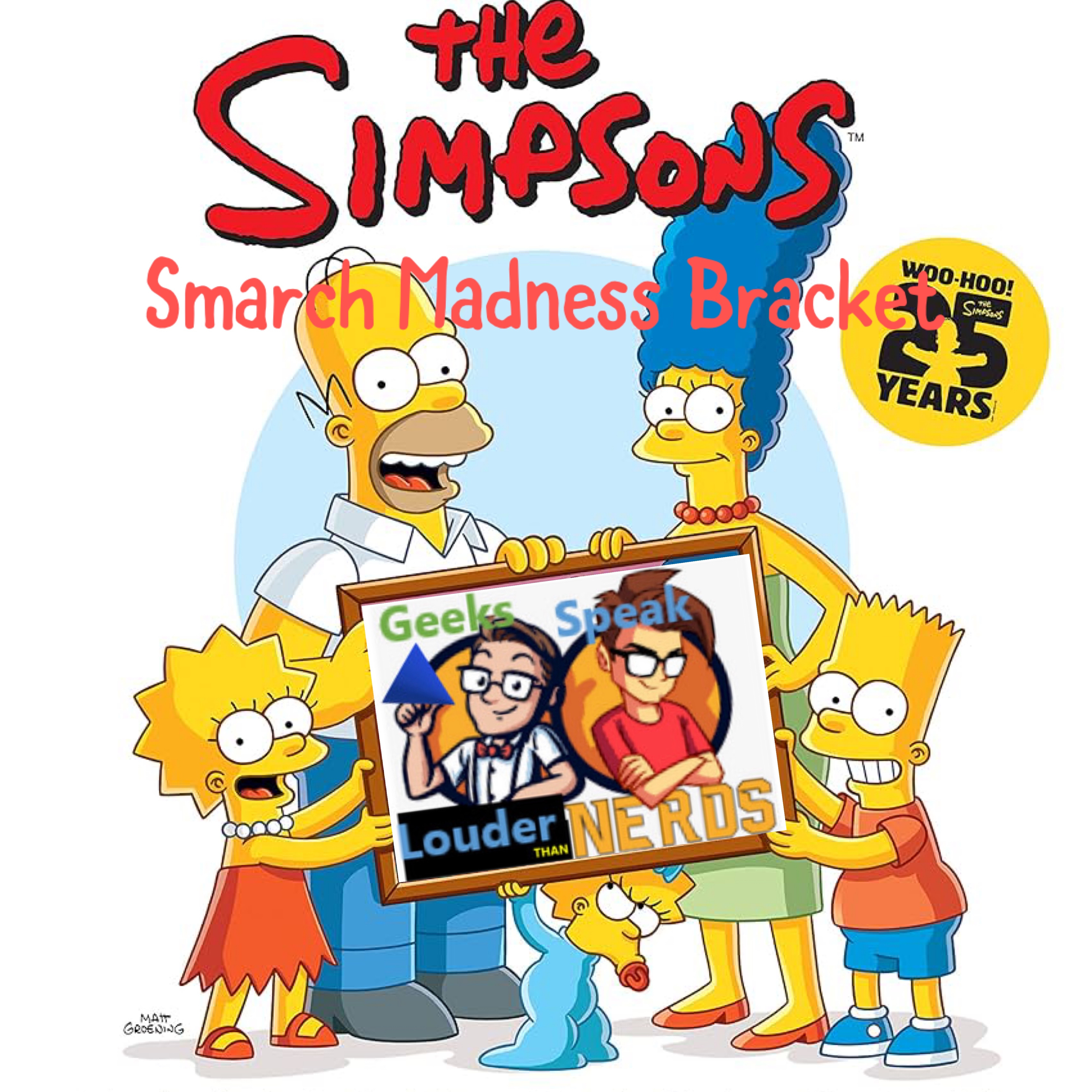SMARCH MADNESS: The Simpsons 64 Seed Bracket Part 1 w/ Guest Luke Burian