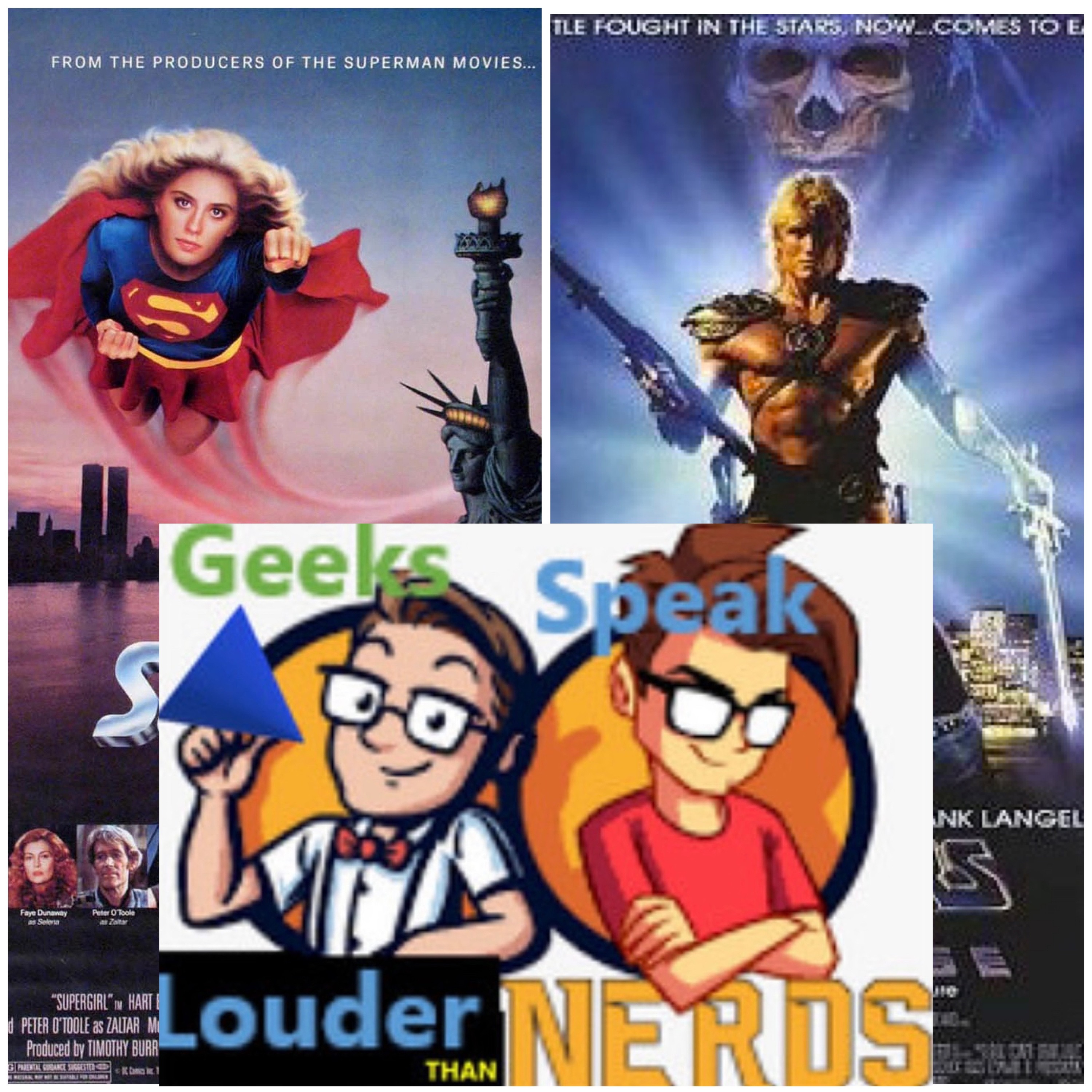 Geek vs Nerd: Supergirl (1984) vs Masters of the Universe (1987) - w/ Guest Host May Honey