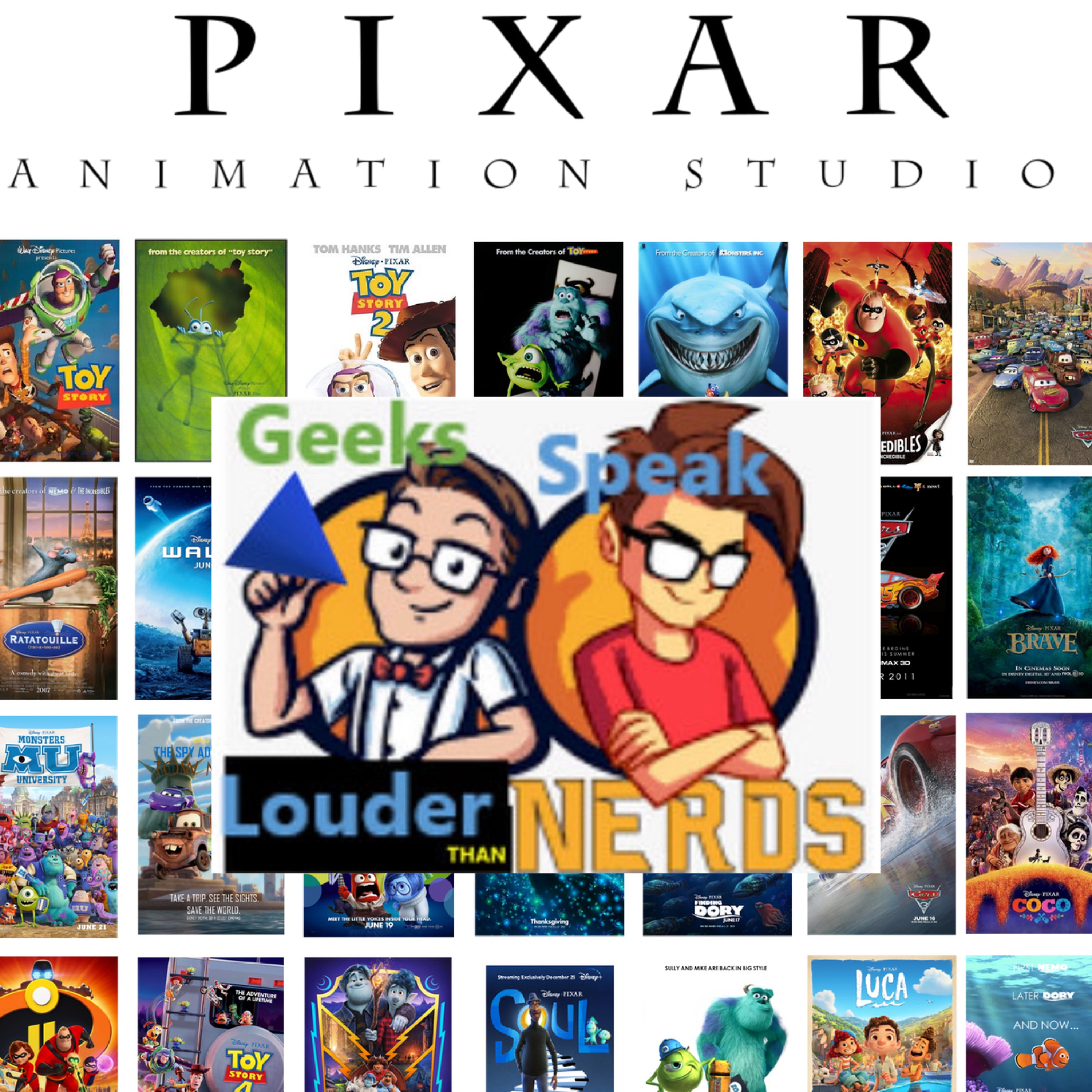 Geeks Rank: Pixar Movies w/ Nash Doll (Part 1)