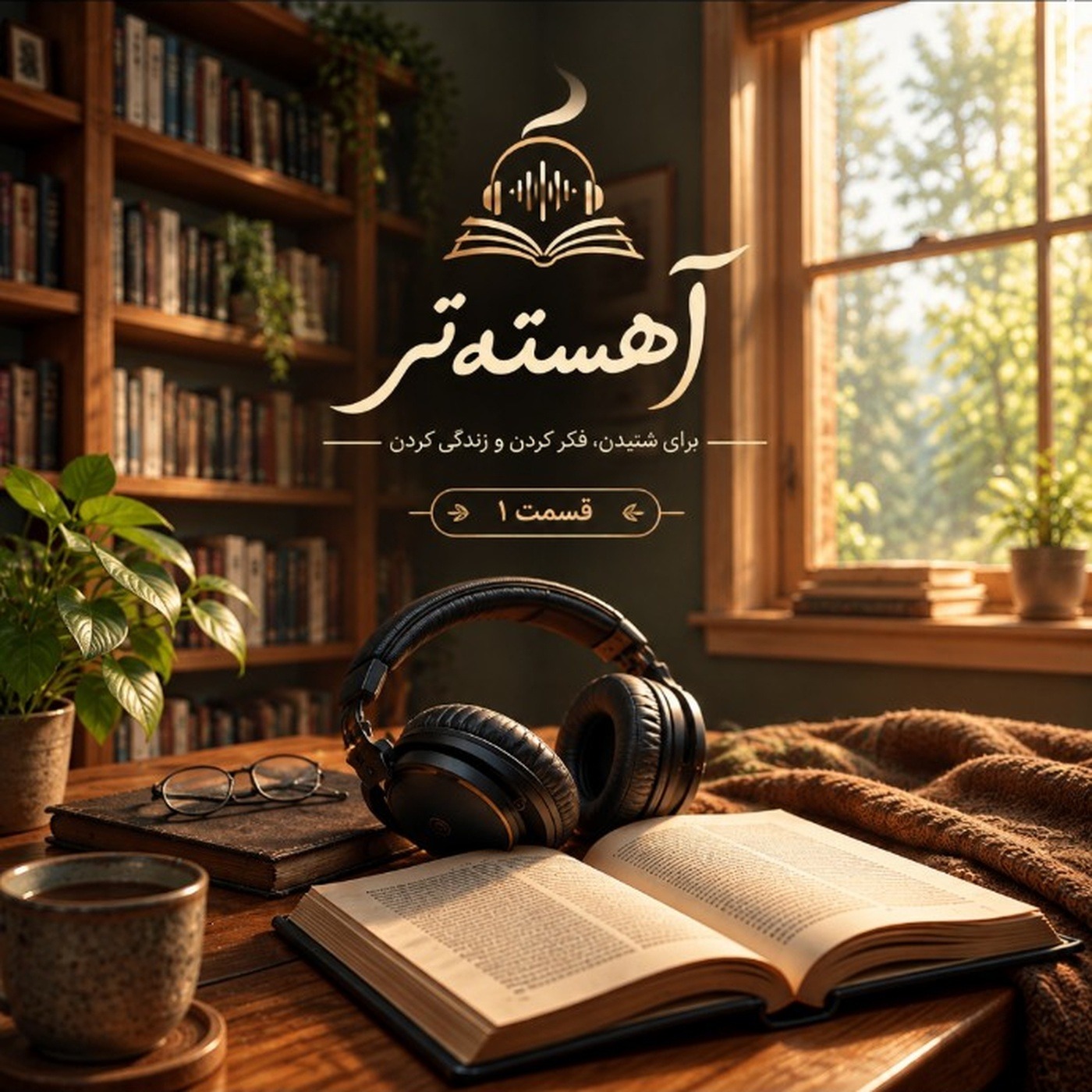 کاور 🌿 آهستهتر 📖 هنر زندگی کردن ✍️ تیک نات هان 🎙️ روایت: احسان فصل دوم 🎧 پاراگراف ۲