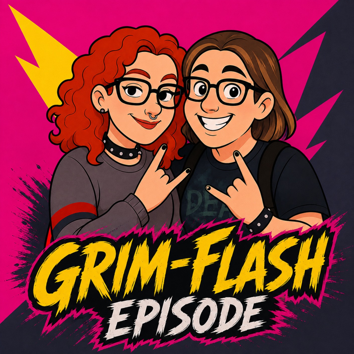 Grim-Flash Episode, AI CSAM vs The First Amendment episode artwork