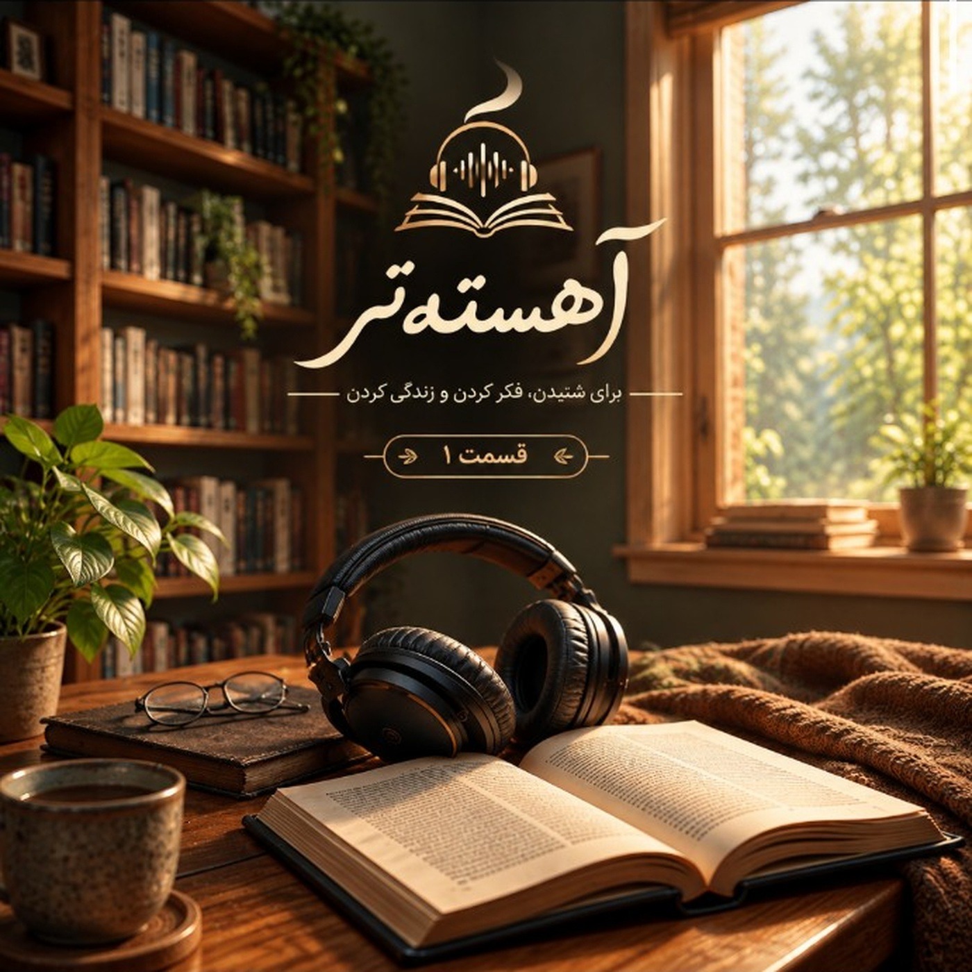 کاور 🌿 آهستهتر 📖 هنر زندگی کردن ✍️ تیک نات هان 🎙️ روایت: احسان فصل دوم 🎧 پاراگراف ۴