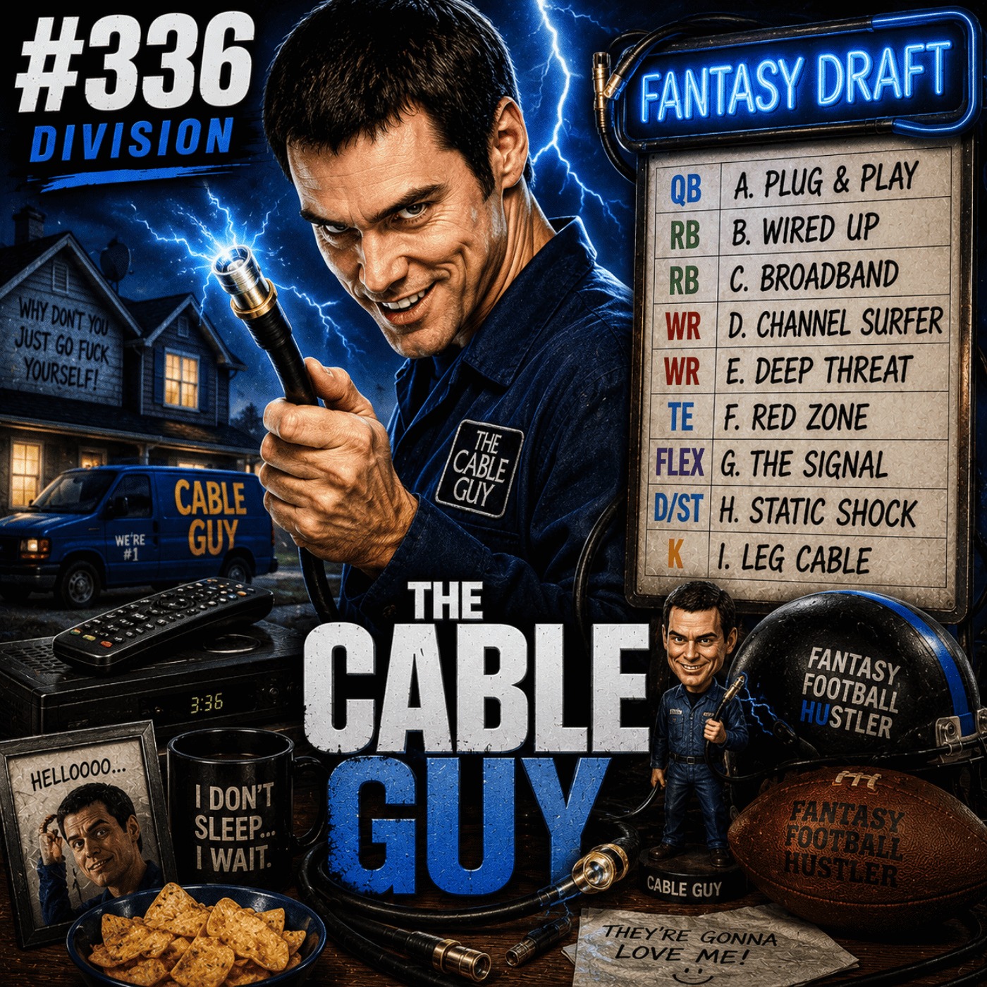 #336 The Cable Guy Divisional Draft | 2026 Best Ball Tourney