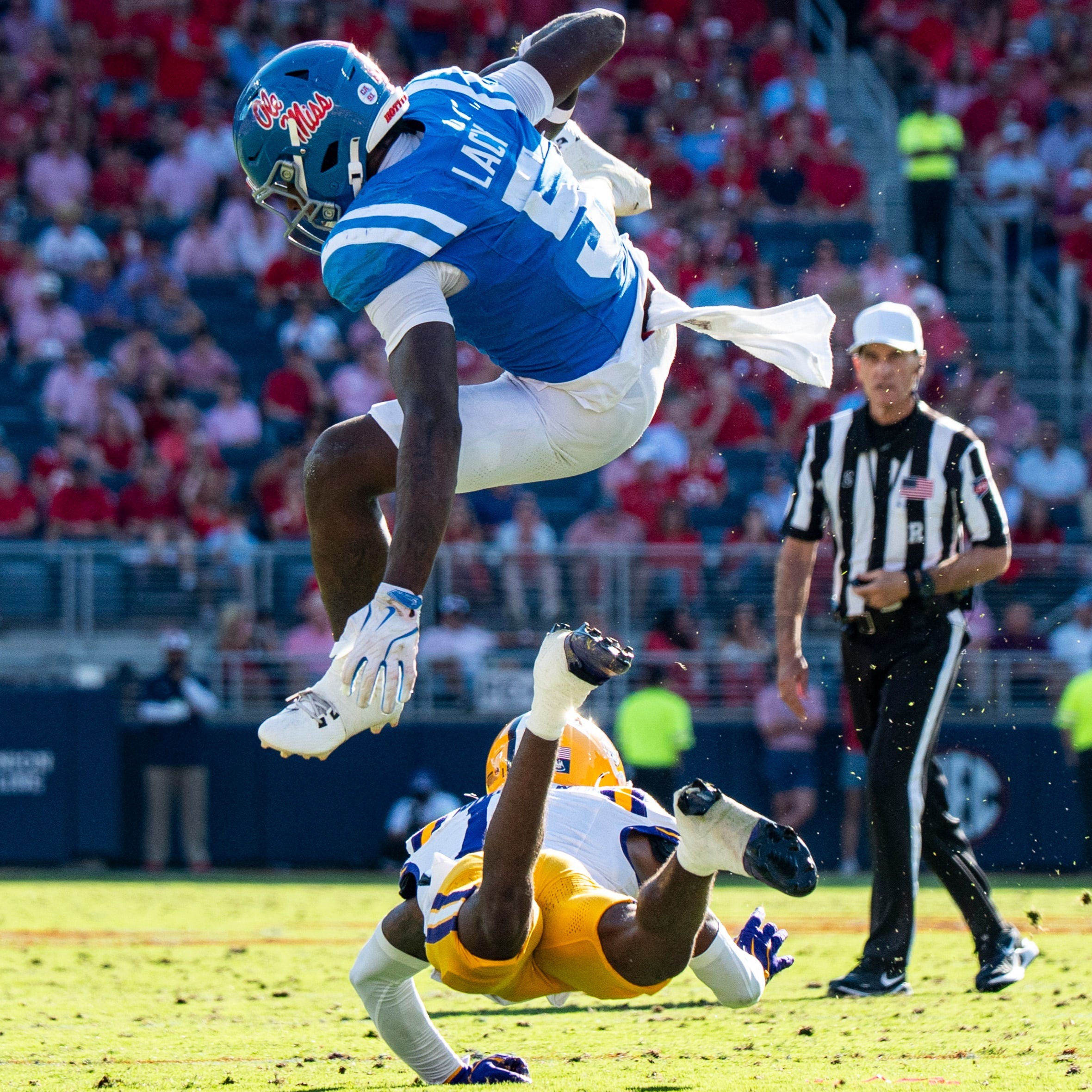 SEC files suit against LSU while Ole Miss keeps inching closer to Louisville