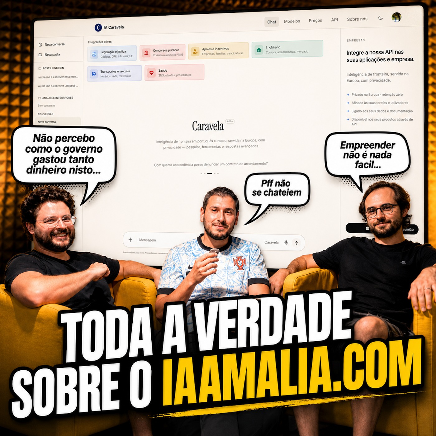 #25 - Estamos a Construir um ChatGPT Português Com o IA Amália