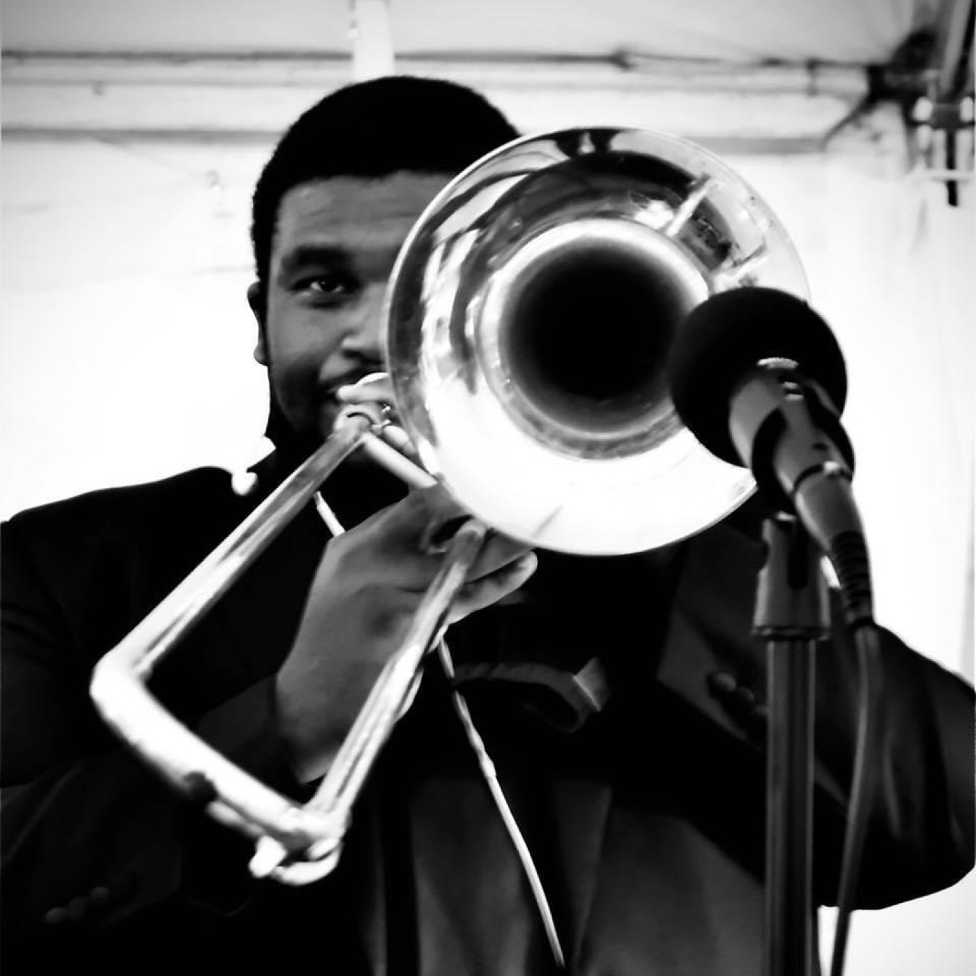 Trombone jazz music artist Gerard Lancaster interview episode artwork