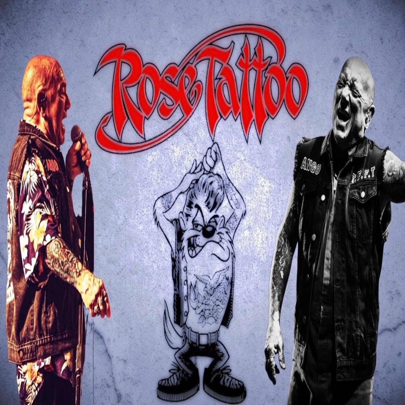 Angry Anderson of Rose Tattoo on MORC, Southern Stars Tour, New Book and end of of the Tats? episode artwork