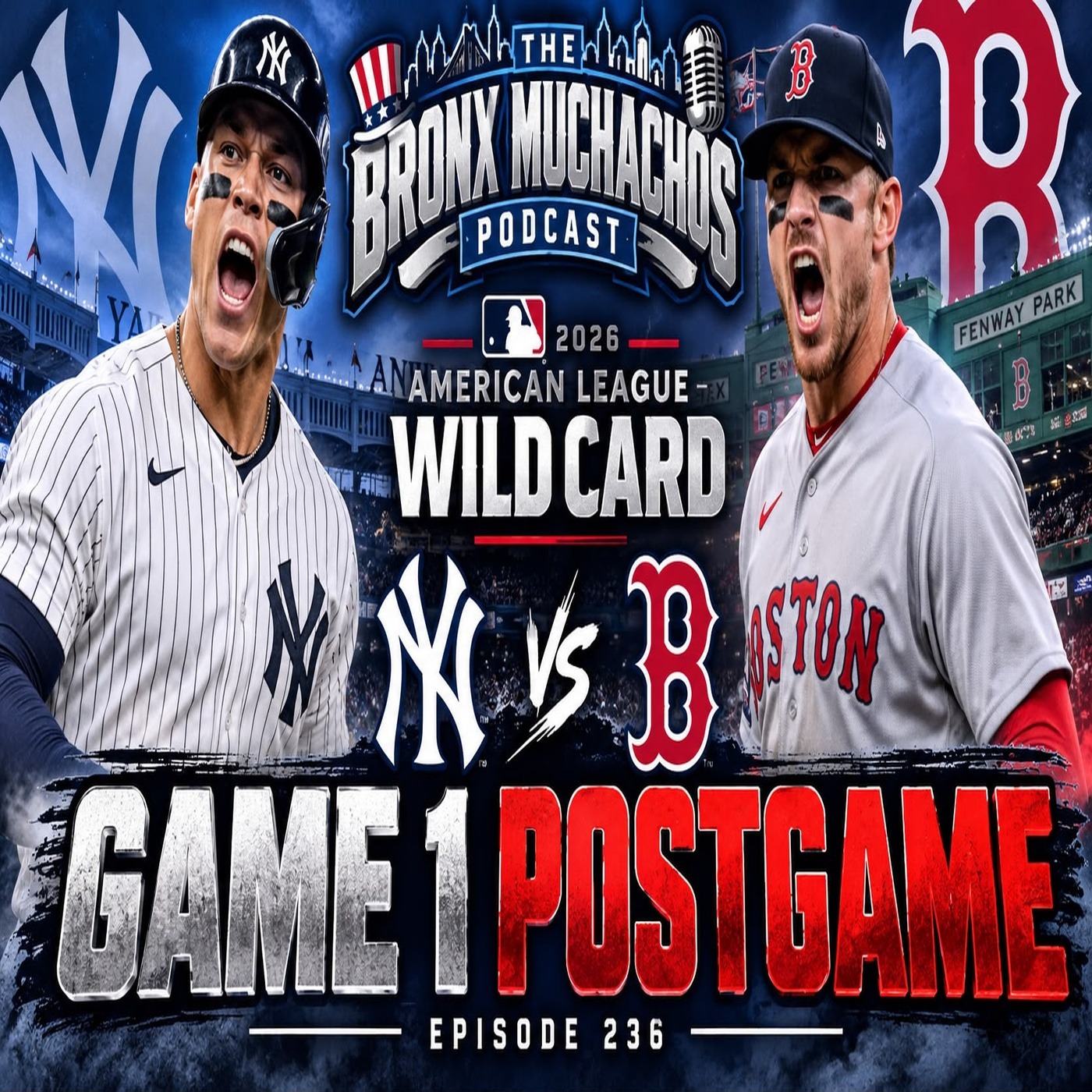 Episode 236: AL Wild Card Game 1 Yankees 9-Red Sox 0 episode artwork
