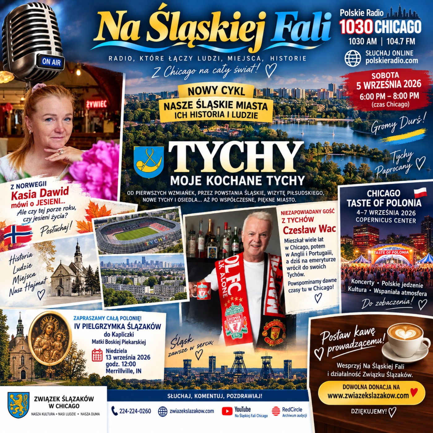 🎙️💛💙 DZISIAJ SOBOTA – A WIĘC GROMY DURŚ NA ŚLĄSKIEJ FALI! episode artwork