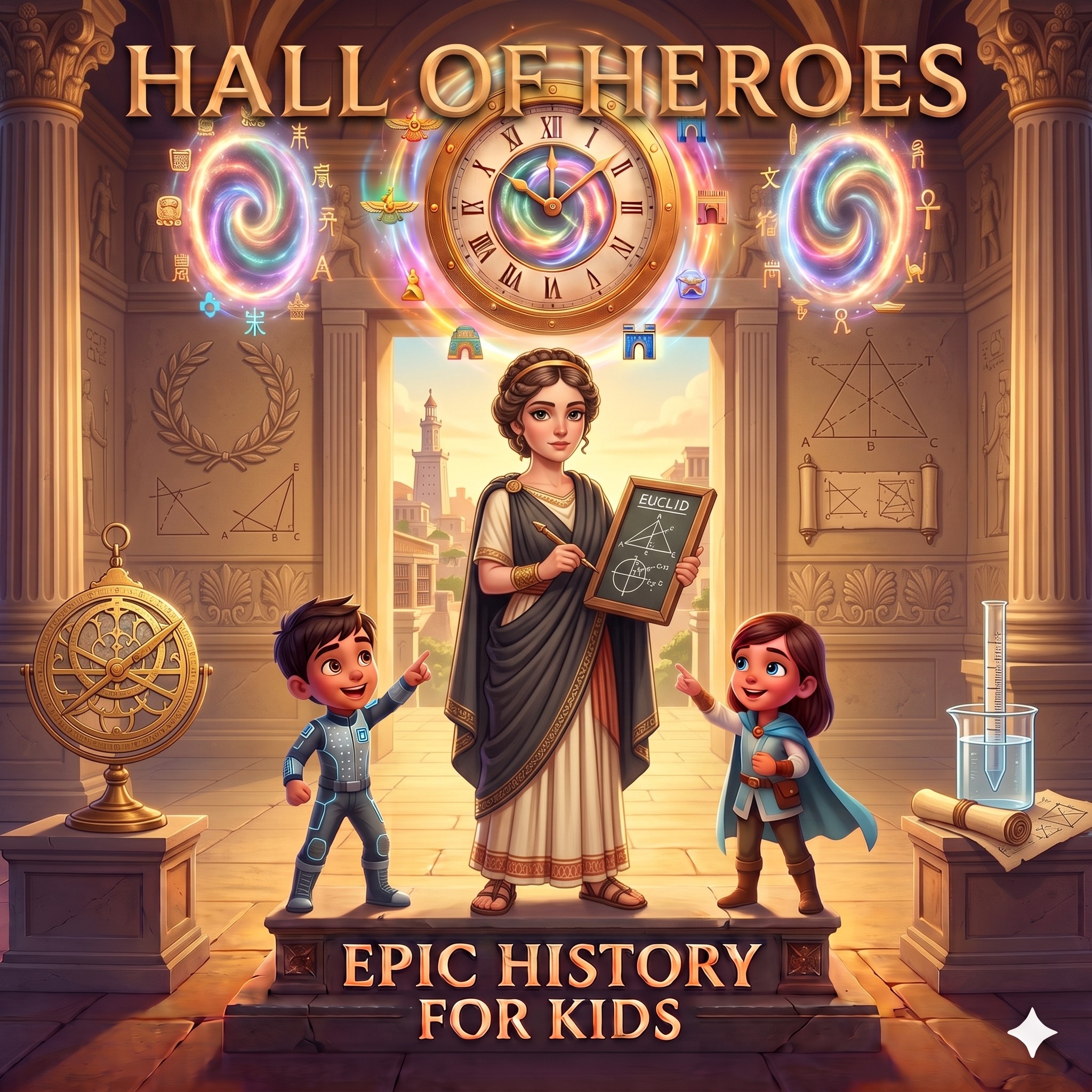 Hypatia of Alexandria: The Fearless Mathematician Who Questioned Everything! episode artwork