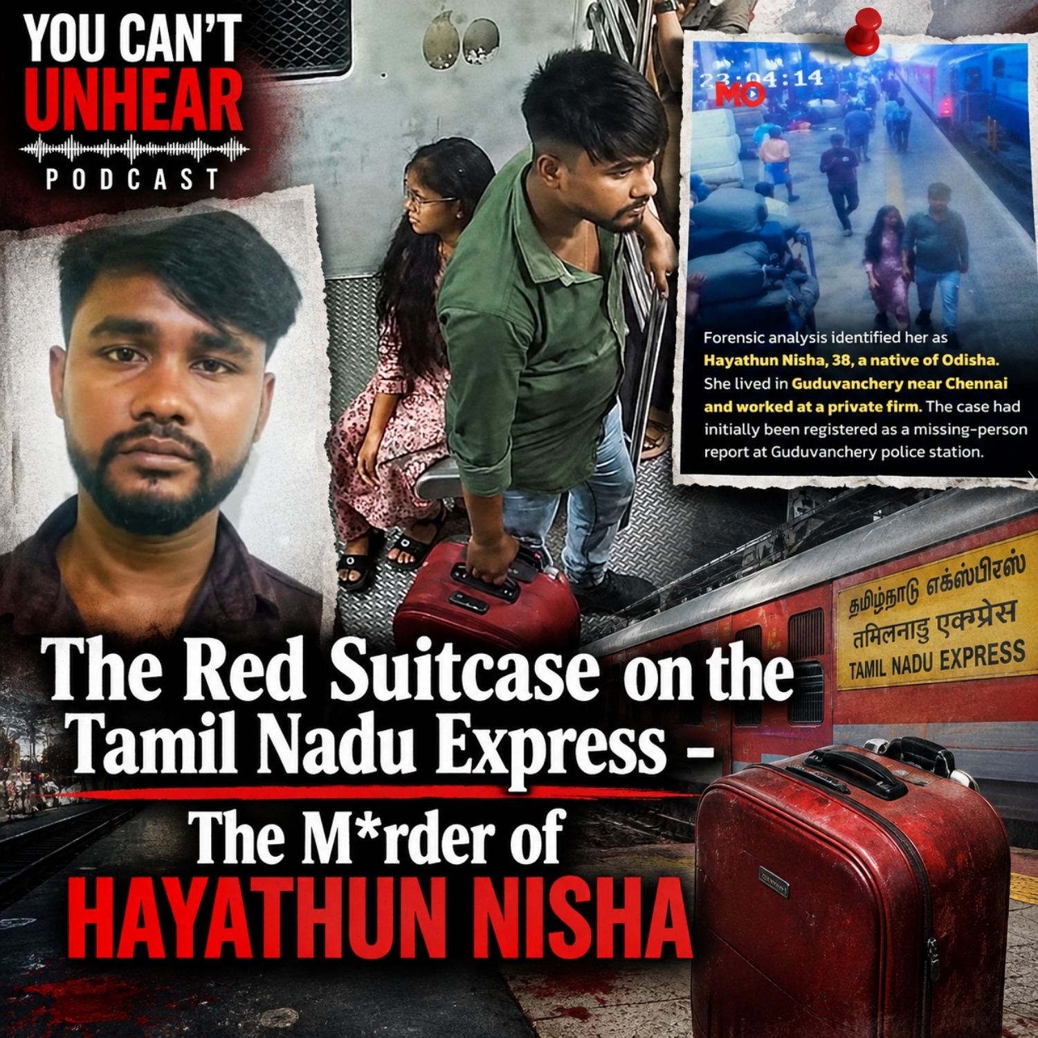 The Red Suitcase on the Tamil Nadu Express - The M*rder of HAYATHUN NISHA