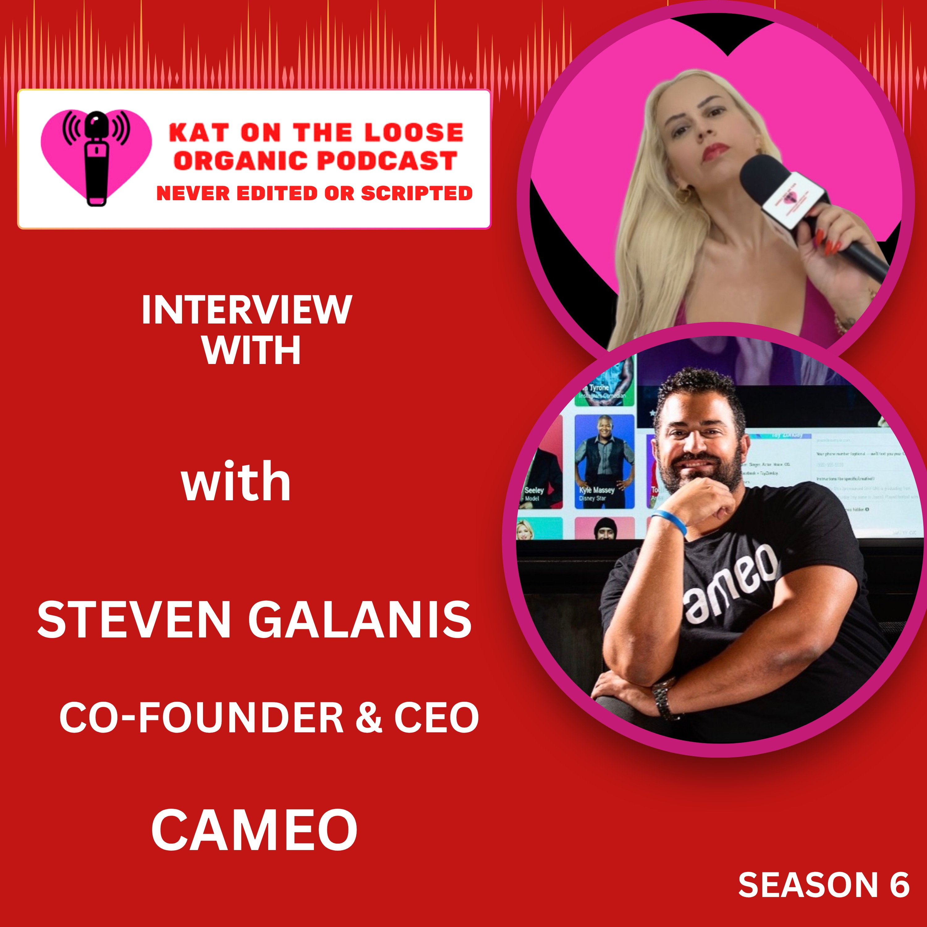 THE STORY BEHIND CAMEO WITH CEO & CO-FOUNDER STEVEN GALANIS episode artwork