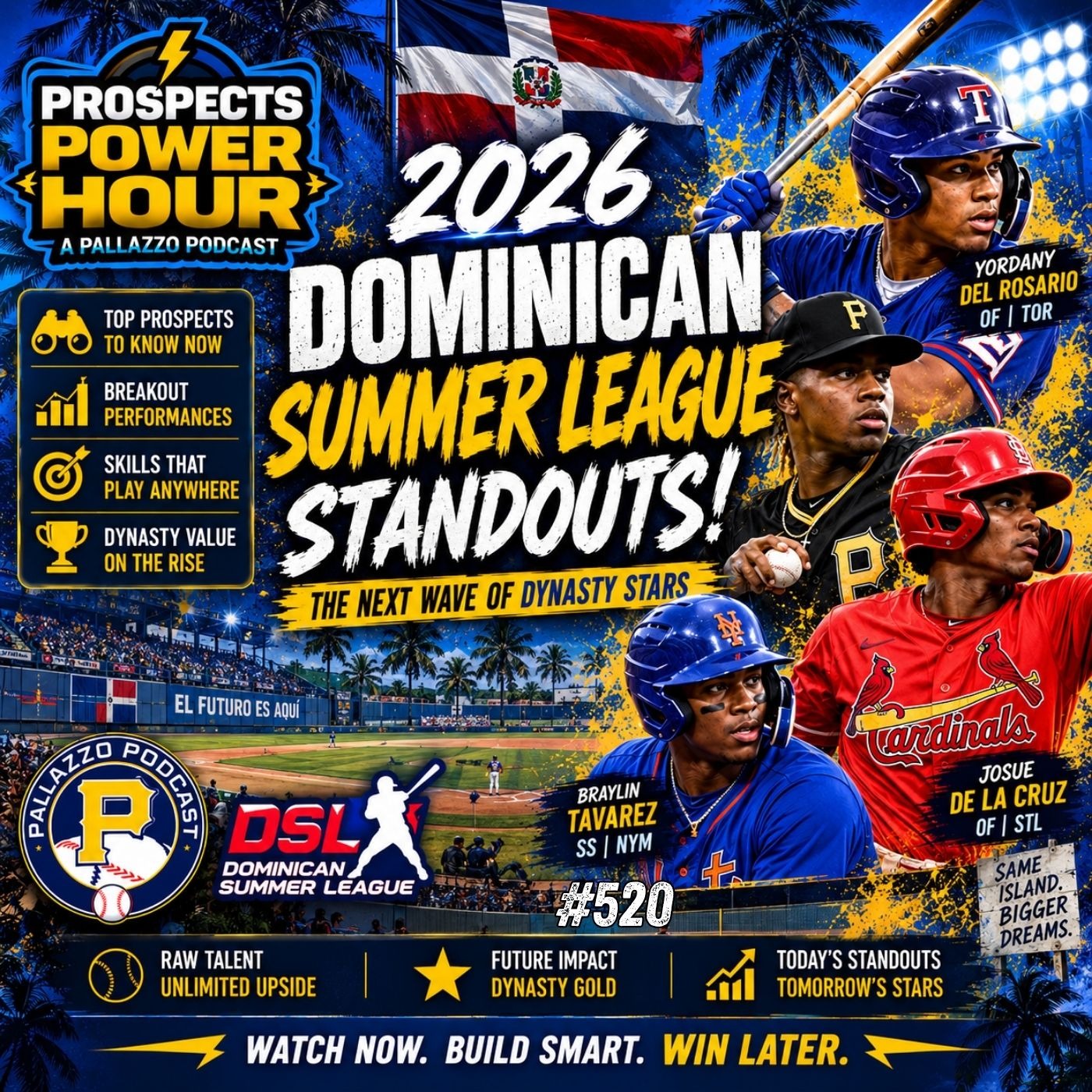 Prospects Power Hour: Dominican Summer League Stars | August 24th, 2026 episode artwork