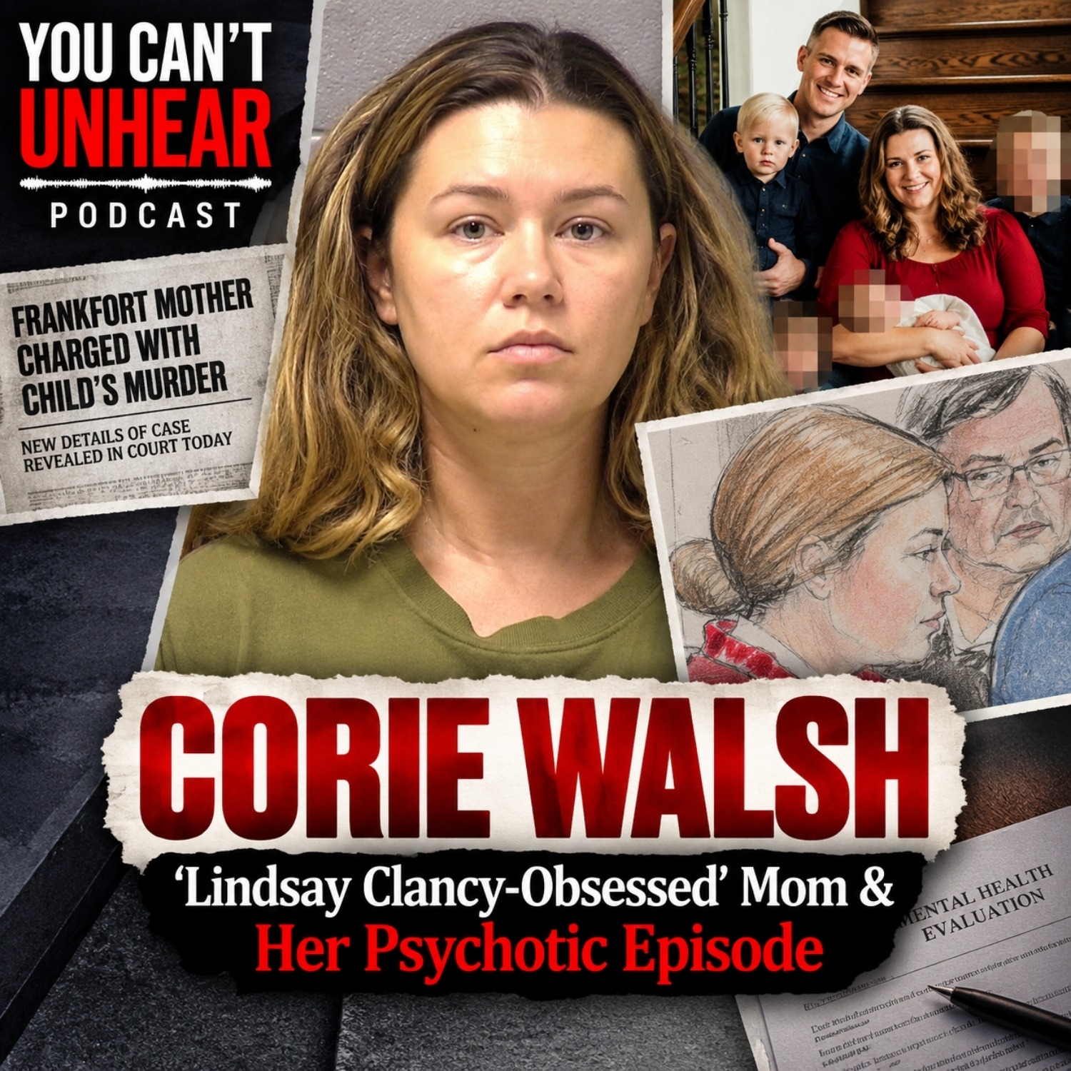CORIE WALSH - 'Lindsay Clancy-Obsessed' Mom & Her Psychotic Episode episode artwork