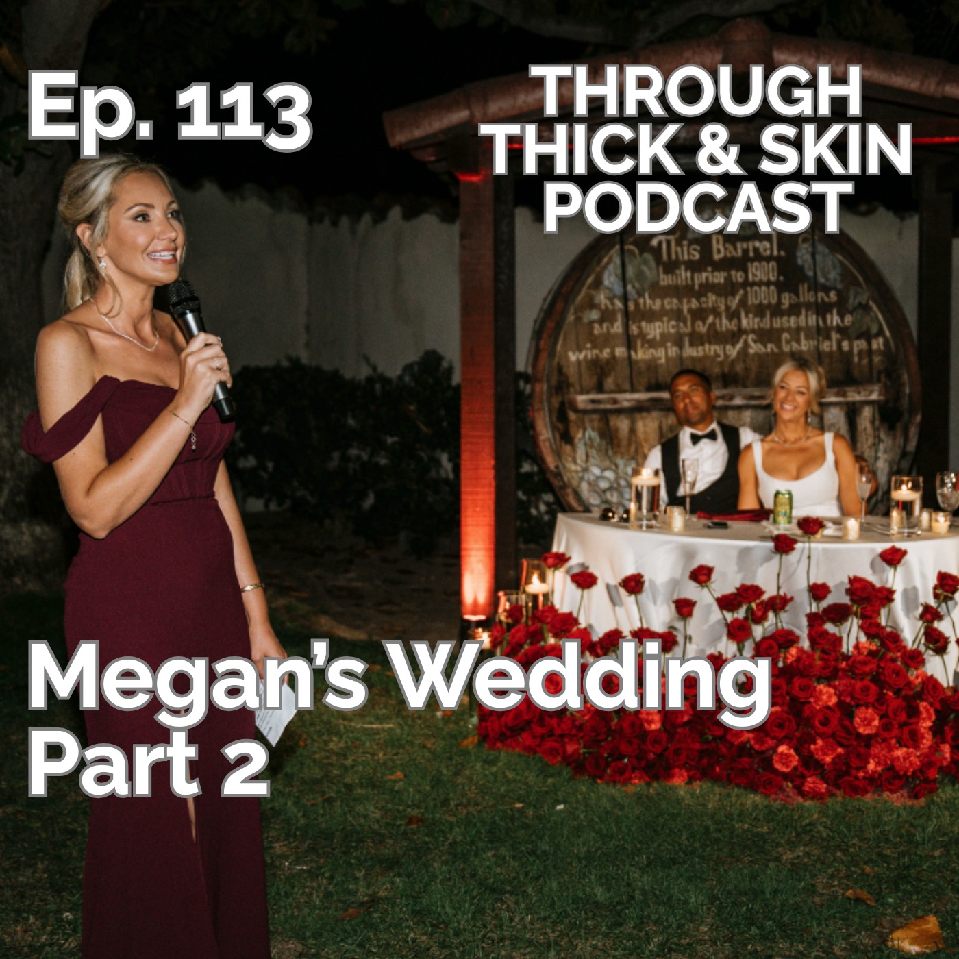 Churros, Coffee Carts & Concussions: Megan’s Wedding Pt. 2 episode artwork